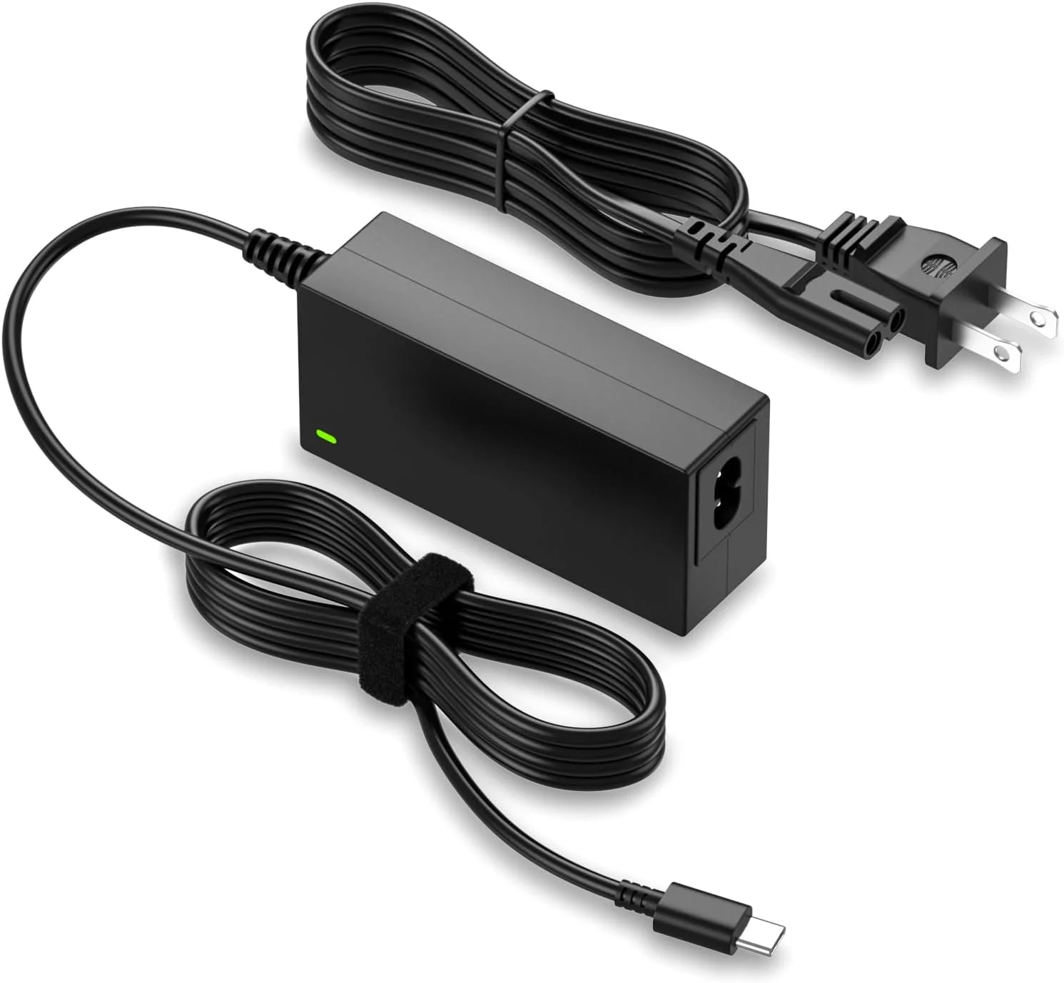 Powseed PD 3.0 PPS 65W USB C Laptop Charger Fast Charging 45W Chromebook Charger for Lenovo Thinkpad HP Envy X360 Dell Inspiron Acer Asus Samsung Google Chrome Huawei Type C AC Power Adapter