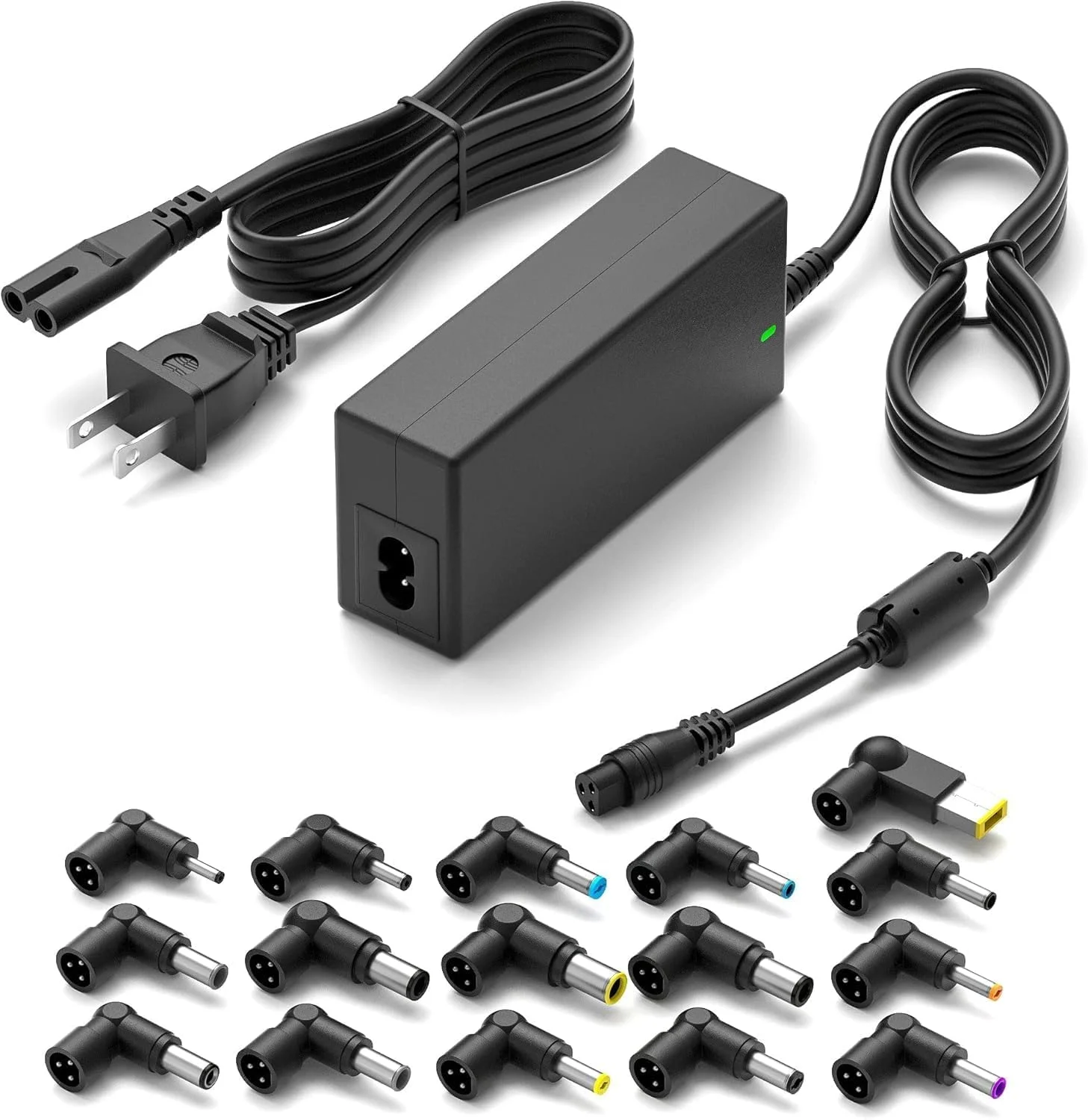 Powseed 65W Universal Laptop Charger for Dell HP Asus Acer Samsung Toshiba Lenovo IBM Sony Gateway Notebook Ultrabook Chromebook, DC Output 18.5V 19V 19.5V 20V Power Adapter Supply Cord 65W Powseed 65W Universal Laptop Charger for Dell HP Asus Acer Samsung Toshiba Lenovo IBM Sony Gateway Notebook Ultrabook Chromebook, DC Output 18.5V 19V 19.5V 20V Power Adapter Supply Cord 65W