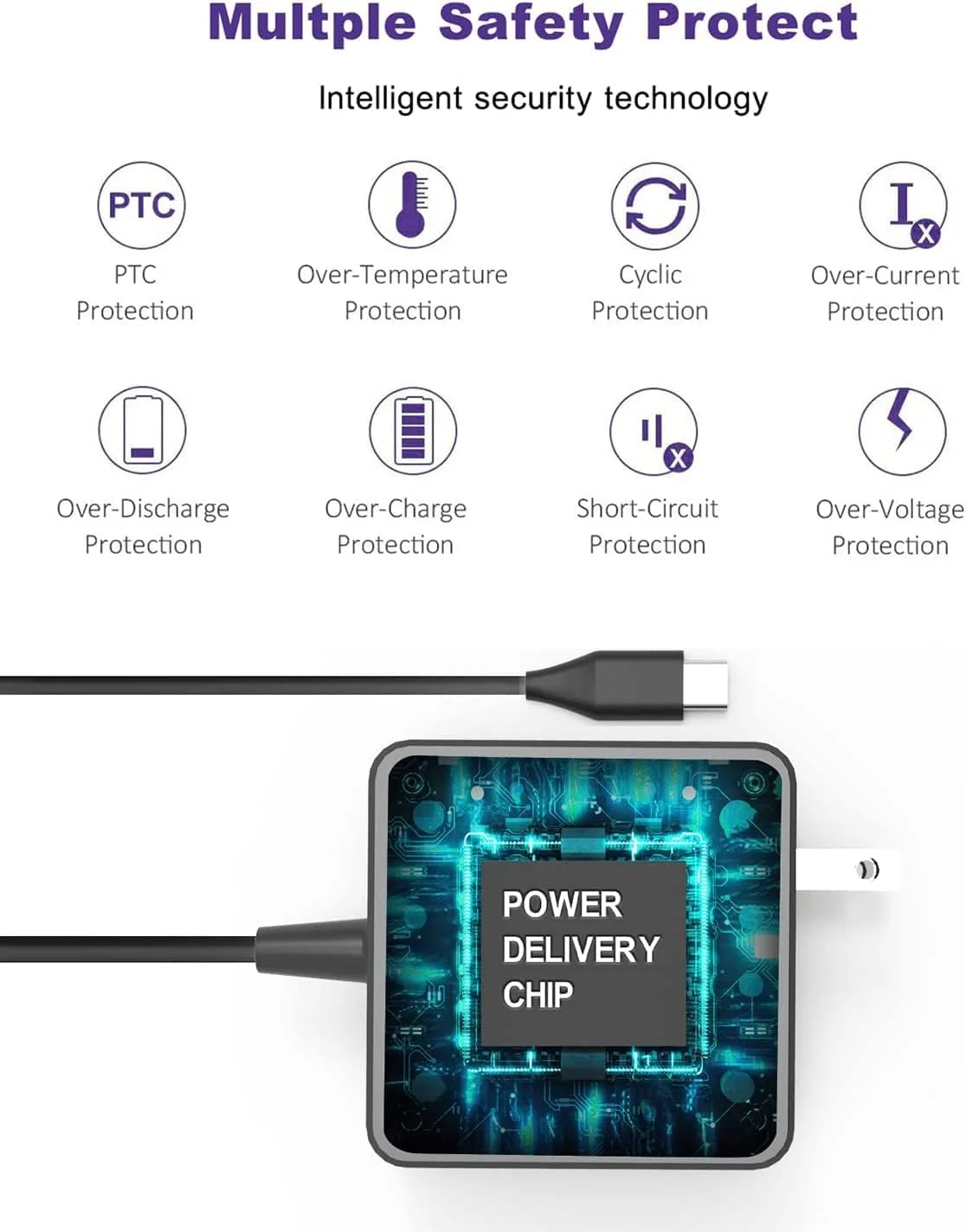 آداپتور 45 واتی USB C AC/DC برای ایسوس Chromebook CX1500CNA-AS84F CX1، 15.6 اینچی Full HD CX1500 CX1500CNA-WS44F CX1500CNA CX1500CKA، کابل شارژر باتری لپ تاپ Type C آداپتور 45 واتی USB C AC/DC برای ایسوس Chromebook CX1500CNA-AS84F CX1، 15.6 اینچی Full HD CX1500 CX1500CNA-WS44F CX1500CNA CX1500CKA، کابل شارژر باتری لپ تاپ Type C