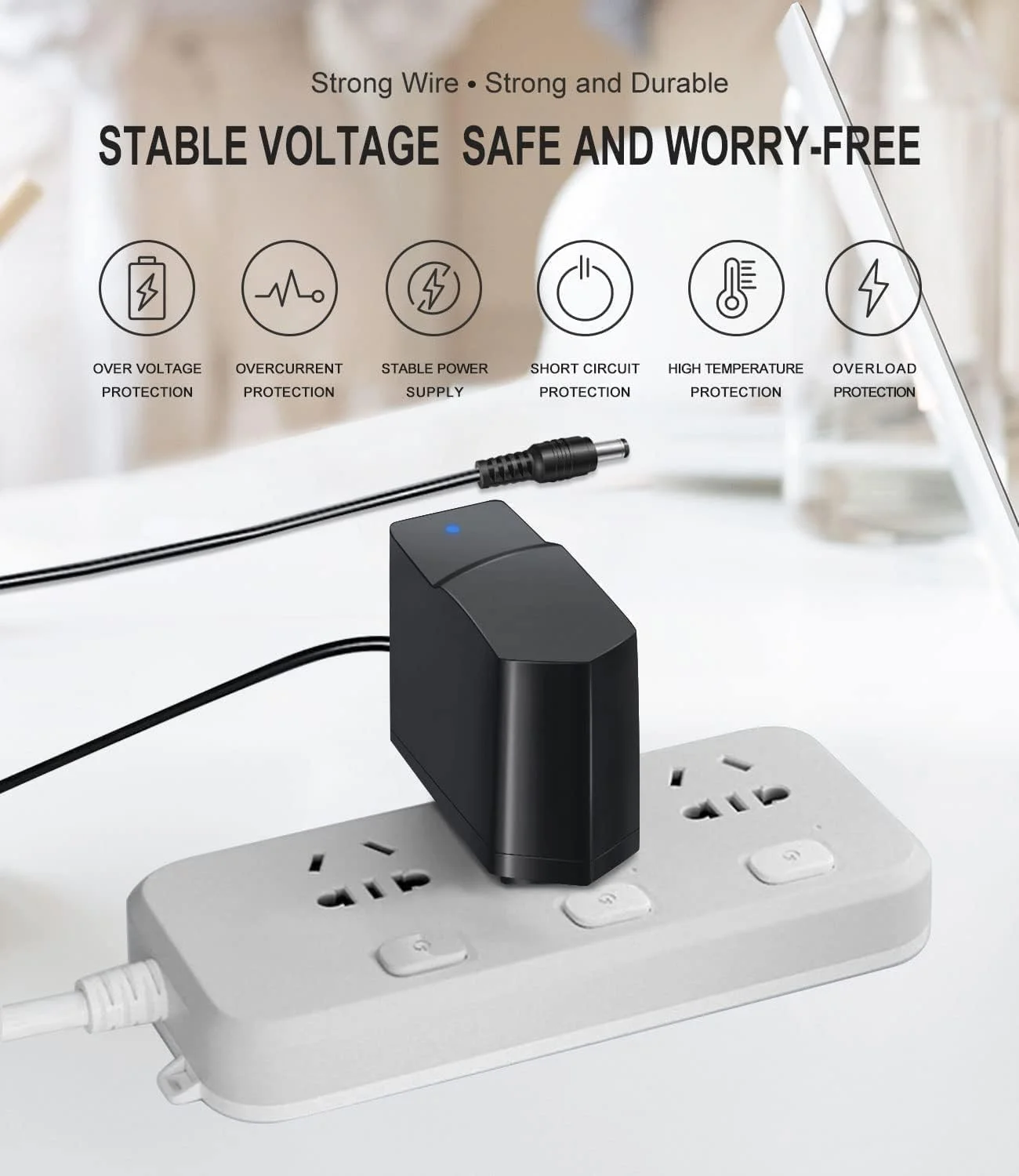 شارژر USB-C نه ولت دو آمپر سازگار با مانیتورهای قابل حمل ایسوس ZenScreen مدلهای MB16AMT / MB16AHP / MB16AHG / MQ16AH / XG17AHP / PA148CTV / XG17AHPE در اندازههای 14، 15.6 و 17.3 اینچ، سیم برق و شارژر تایپ C شارژر USB-C نه ولت دو آمپر سازگار با مانیتورهای قابل حمل ایسوس ZenScreen مدلهای MB16AMT / MB16AHP / MB16AHG / MQ16AH / XG17AHP / PA148CTV / XG17AHPE در اندازههای 14، 15.6 و 17.3 اینچ، سیم برق و شارژر تایپ C