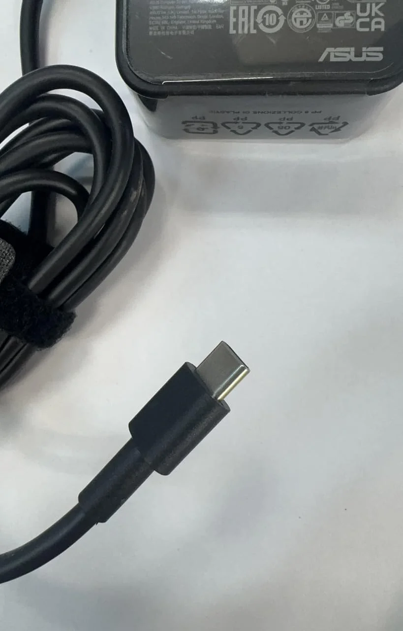 شارژر لپ‌تاپ 45 واتی USB-C سازگار با Asus AD10360 برای مدل‌های منتخب Asus ZenBook، ExpertBook، VivoBook و Chromebook