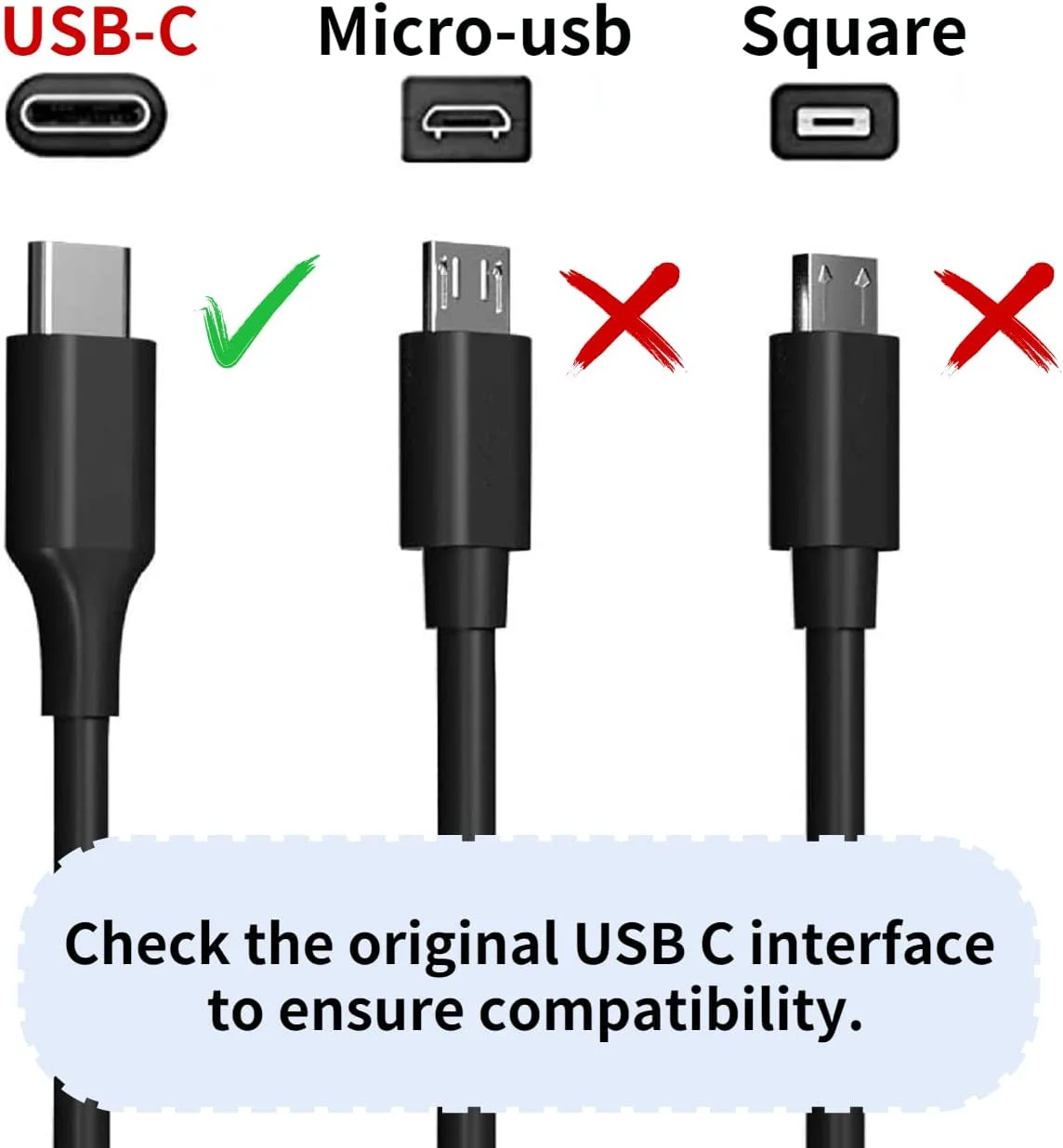 آداپتور برق 65 واتی USB C، شارژر دیواری سریع PD نوع C Fiattigear سازگار با مک بوک پرو، دل Latitude، لنوو، هوآوی Matebook، HP Spectre، Acer Chromebook و هر لپ تاپ یا تلفن هوشمند