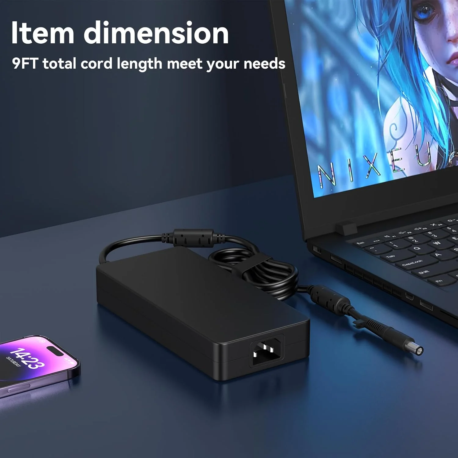 شارژر لپ تاپ 330 واتی سازگار با Dell Alienware 16 Aurora M16 M18 R2 R1 18 Area-51 G16 7630 G15 5530 X16 X15 X14 M15 R3 G2 P124F001 P51E001 P120F001 GT1CX آداپتور منبع تغذیه گیمینگ شارژر لپ تاپ 330 واتی سازگار با Dell Alienware 16 Aurora M16 M18 R2 R1 18 Area-51 G16 7630 G15 5530 X16 X15 X14 M15 R3 G2 P124F001 P51E001 P120F001 GT1CX آداپتور منبع تغذیه گیمینگ