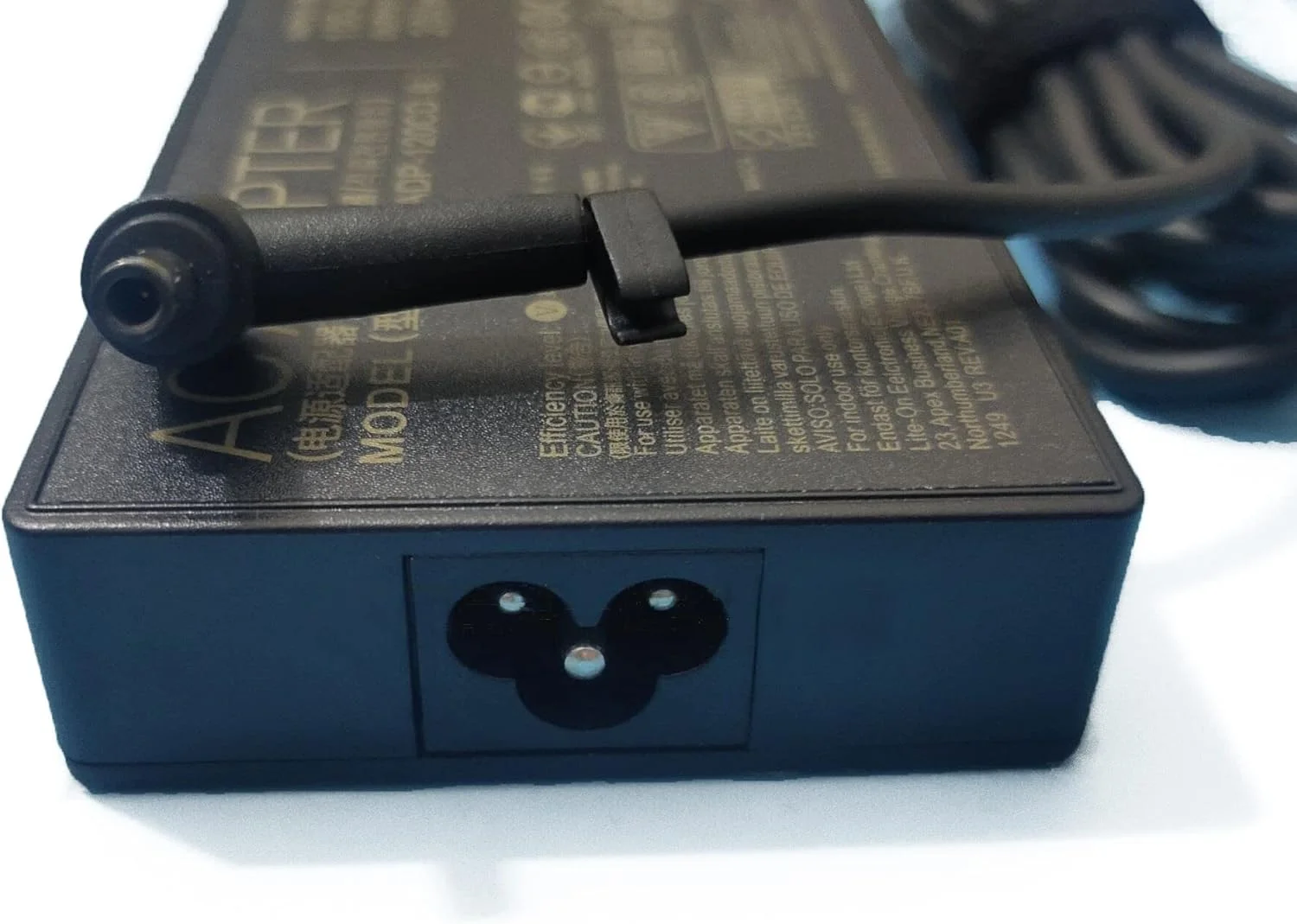 شارژر 120 واتی 20 ولت 6 آمپر [4.5x3.0mm] مدل ADP-120CD B سازگار با ASUS ZenBook A17-120P2A Q546FD Q546F Q547FD Q537FD Q547F Q537 UX534FT به همراه کابل برق