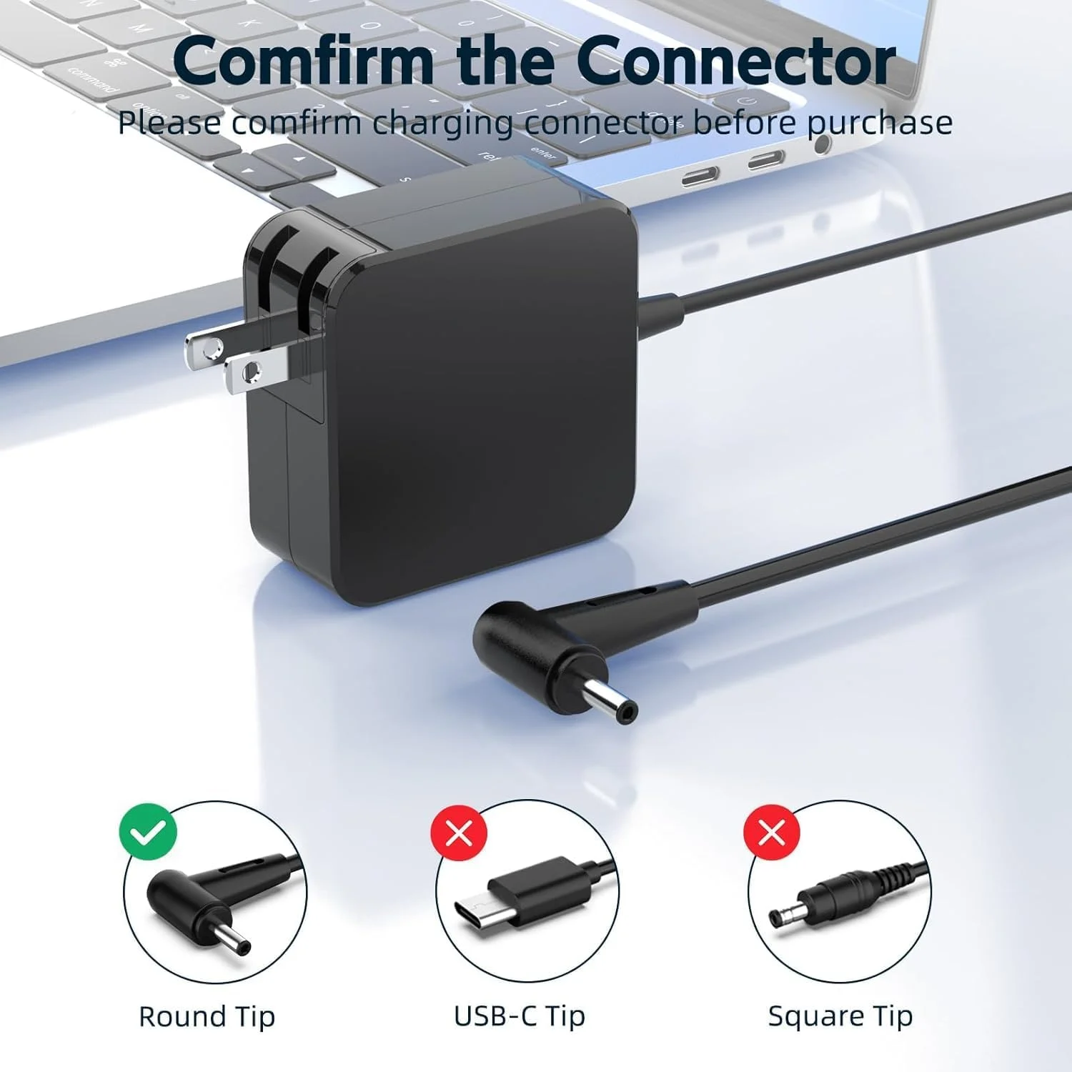 شارژر لپ تاپ 45 واتی سازگار با ایسوس Chromebook C202, C202S, C202SA, C300, C300M, C300MA, ExpertBook سری P: P1410CJA, P1412CEA, P1510CJA, P1512CE شارژر لپ تاپ 45 واتی سازگار با ایسوس Chromebook C202, C202S, C202SA, C300, C300M, C300MA, ExpertBook سری P: P1410CJA, P1412CEA, P1510CJA, P1512CE