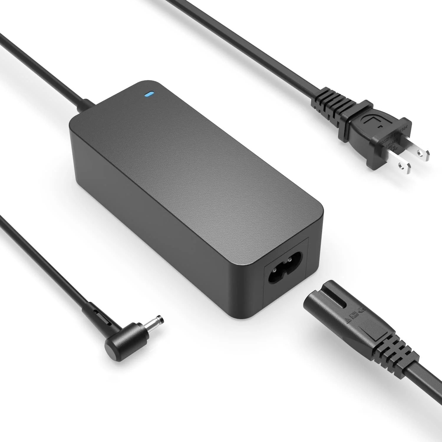 آداپتور شارژر AC دارای گواهینامه UL مناسب برای لپ تاپ های Asus Vivobook Zenbook 15 X515J X512D X515JA X515E X515EA X515JP X515 X515M X515MA X512FA X512F X512 X405UQ X405U X405 X542UR X542UQ