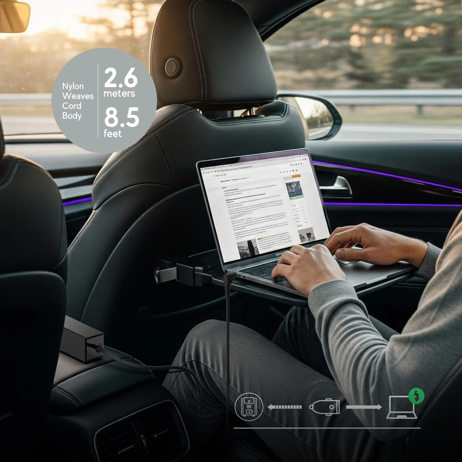 مبدل DC 19.5V 19V 150W شارژر خودرو برای لپ تاپ های گیمینگ MSI GS66 GF63 و ASUS ROG G73GX G75VX G750JM G751JM G75VW GL502VT جایگزین ADP-180MB آداپتور DC اتوماتیک 12V-24V منبع تغذیه