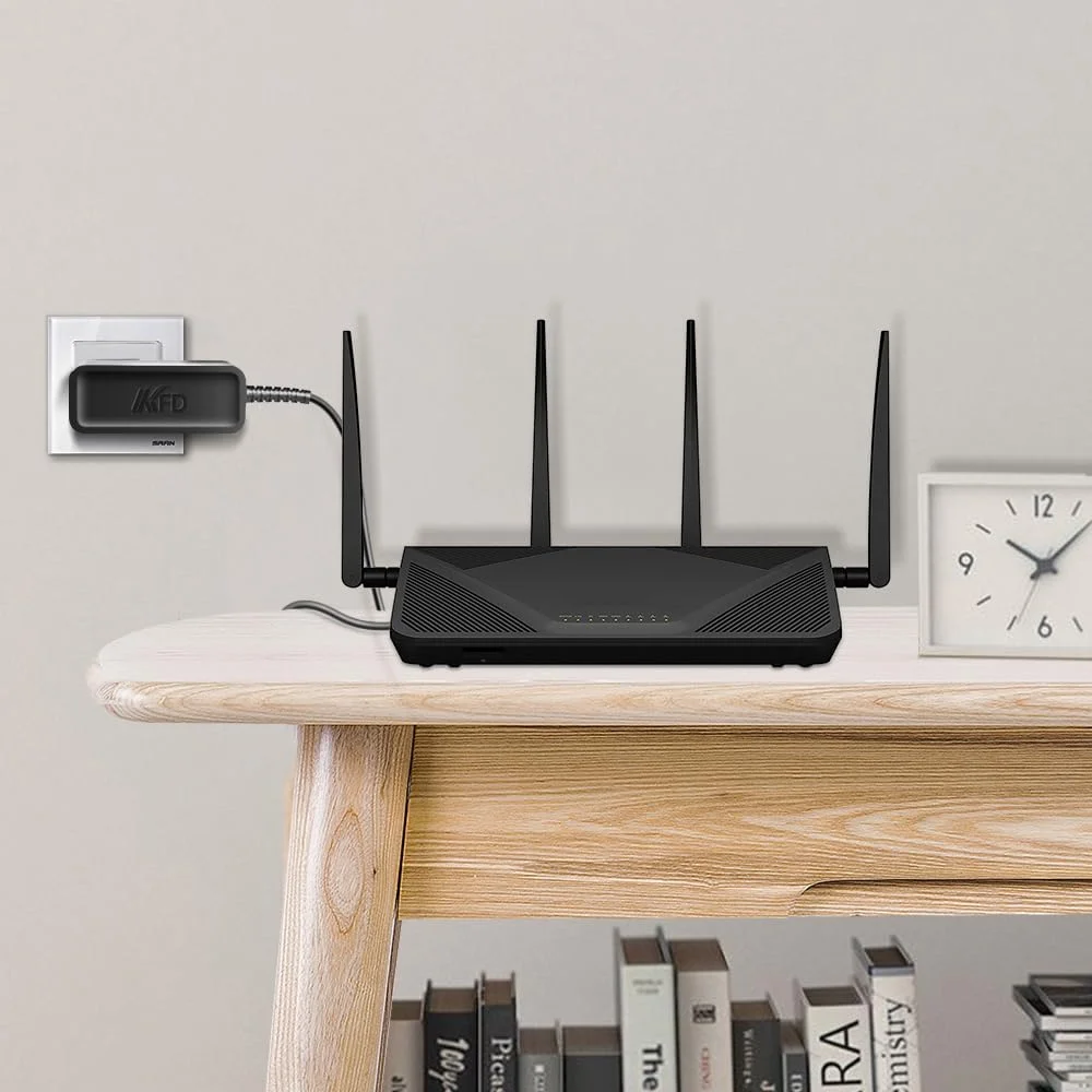 آداپتور 12 ولت AC مدل KFD برای روترهای Linksys EA6900 EA7500 EA8300 EA6400 EA7300 AC1200 AC1750 AC1900، Asus TX-AX6000، روترهای وای فای Netgear TP-Link، منبع تغذیه شارژر کنترلر ZWO ASIAIR Plus/Pro/Mini آداپتور 12 ولت AC مدل KFD برای روترهای Linksys EA6900 EA7500 EA8300 EA6400 EA7300 AC1200 AC1750 AC1900، Asus TX-AX6000، روترهای وای فای Netgear TP-Link، منبع تغذیه شارژر کنترلر ZWO ASIAIR Plus/Pro/Mini