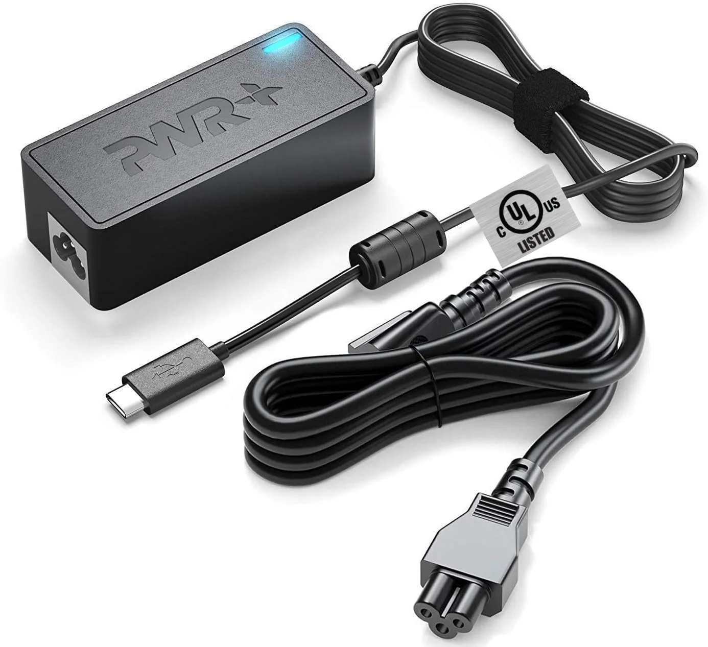 آداپتور برق شارژر لپ تاپ USB-C: برای Dell Latitude Precision XPS Lenovo Yoga Thinkpad MacBook Pro Air LG Gram Razer Blade Stealth Chromebook Pixel Acer Asus Steam Deck DJI Mavic UL Listed PD3