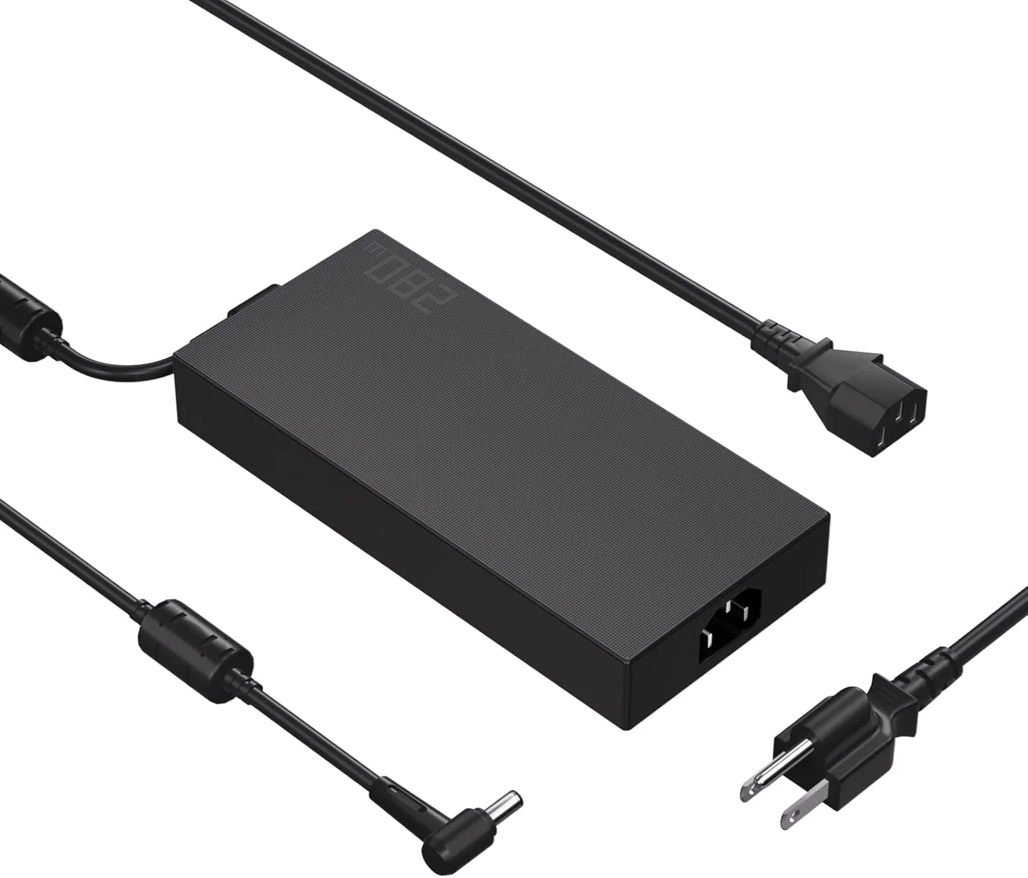 آداپتور برق 280 واتی لپ تاپ ایسوس - سازگار با ROG Strix G15 G17 G513R G513Q G713R G713Q Scar 15 17 G532L G533Z G732L G733Z G731G G531G G703G گیمینگ با سر 6.0 * 3.7 میلی‌متر