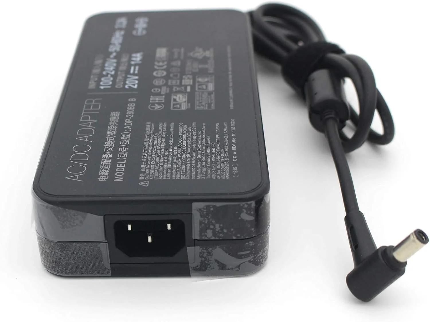 آداپتور AC مناسب برای ASUS PG35V G703GI GX701 ROG G703GX ADP-280BB B 20V 14A 280W و شارژر MSI GE75 GE63 Raider RGB 8SF-233RU (AD065G2Uz)