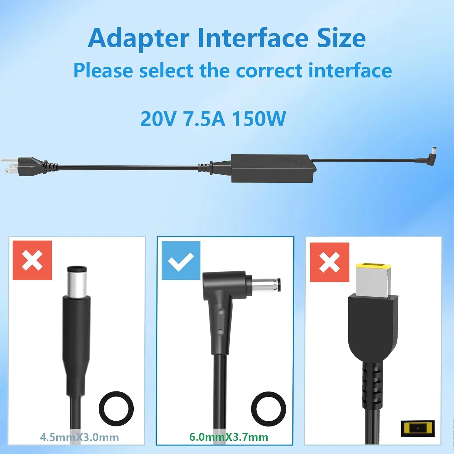 شارژر 150 واتی Jaart مناسب برای ایسوس راگ زفیروس G15 G14