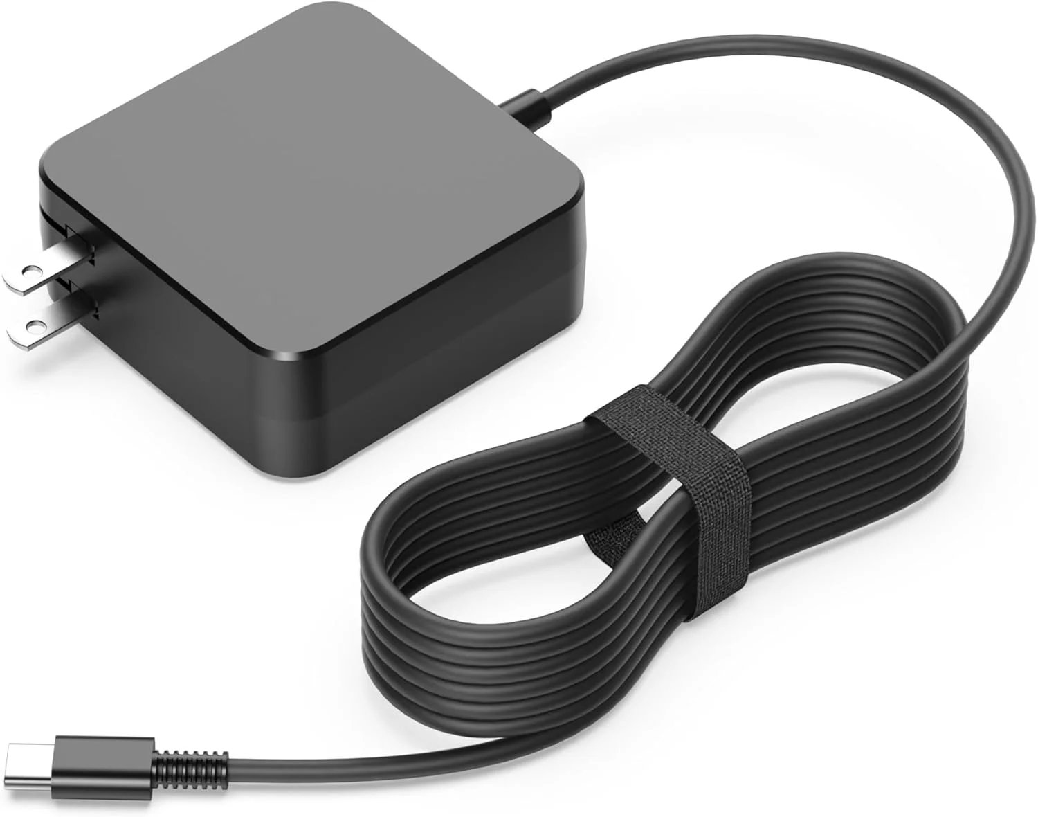 آداپتور شارژر 65 واتی USB C سازگار با لنوو ThinkPad/Chromebook/Yoga، اچ پی Acer Asus Samsung Google Dell Chromebook Latitude، کابل برق شارژ سریع PD Type C