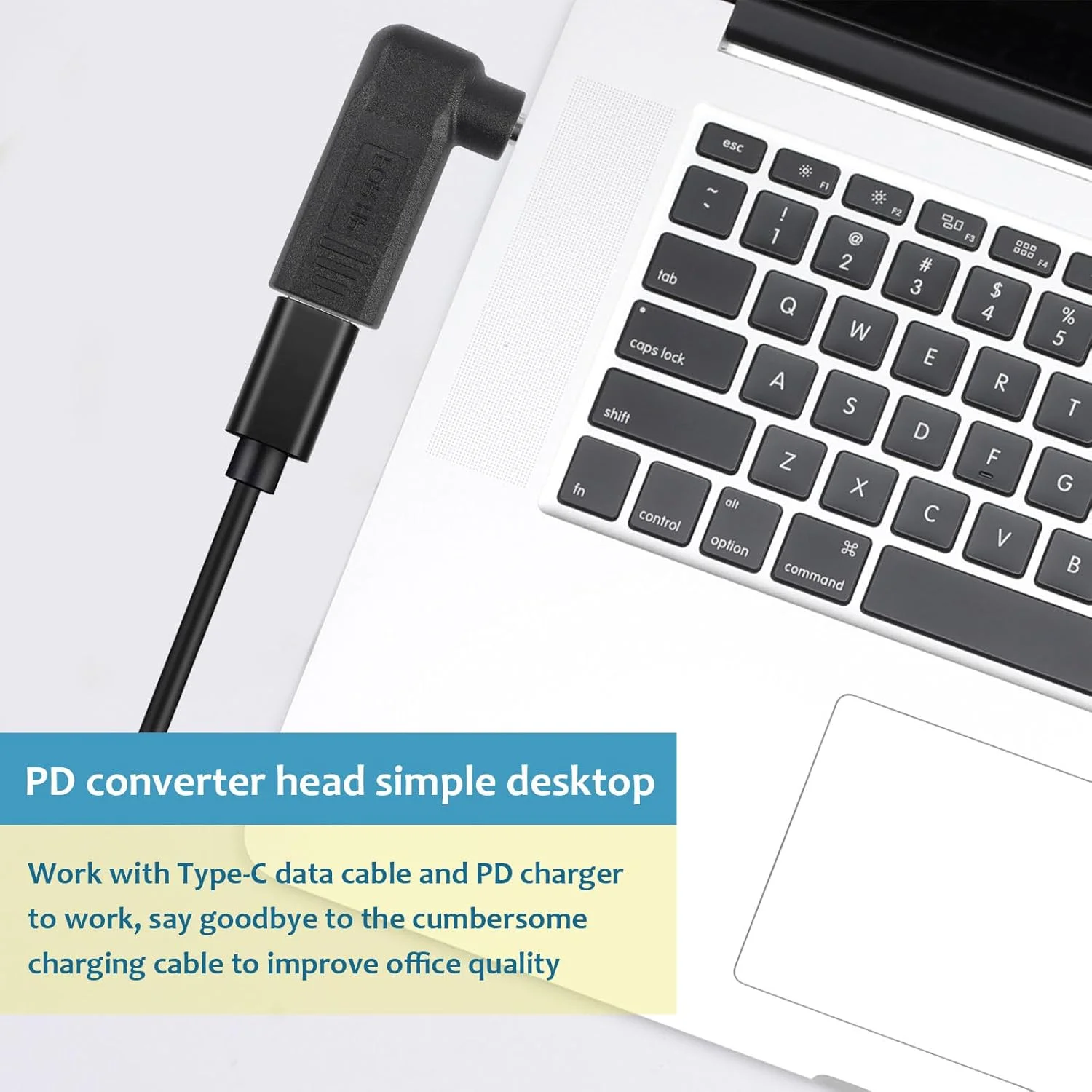 آداپتور شارژ USB C به DC، تبدیل کننده مادگی USB Type C به نری DC 4.0x1.7mm، کانکتور شارژر PD برای لپ تاپ ASUS BelennQ