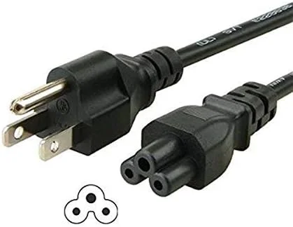 کابل برق 3 فوتی لپ تاپ iMBAPrice برای شارژر کامپیوترهای نوت بوک Acer/Asus/Compaq/Dell/Gateway/HP/IBM/Lenovo/MSI/Sony/Toshiba