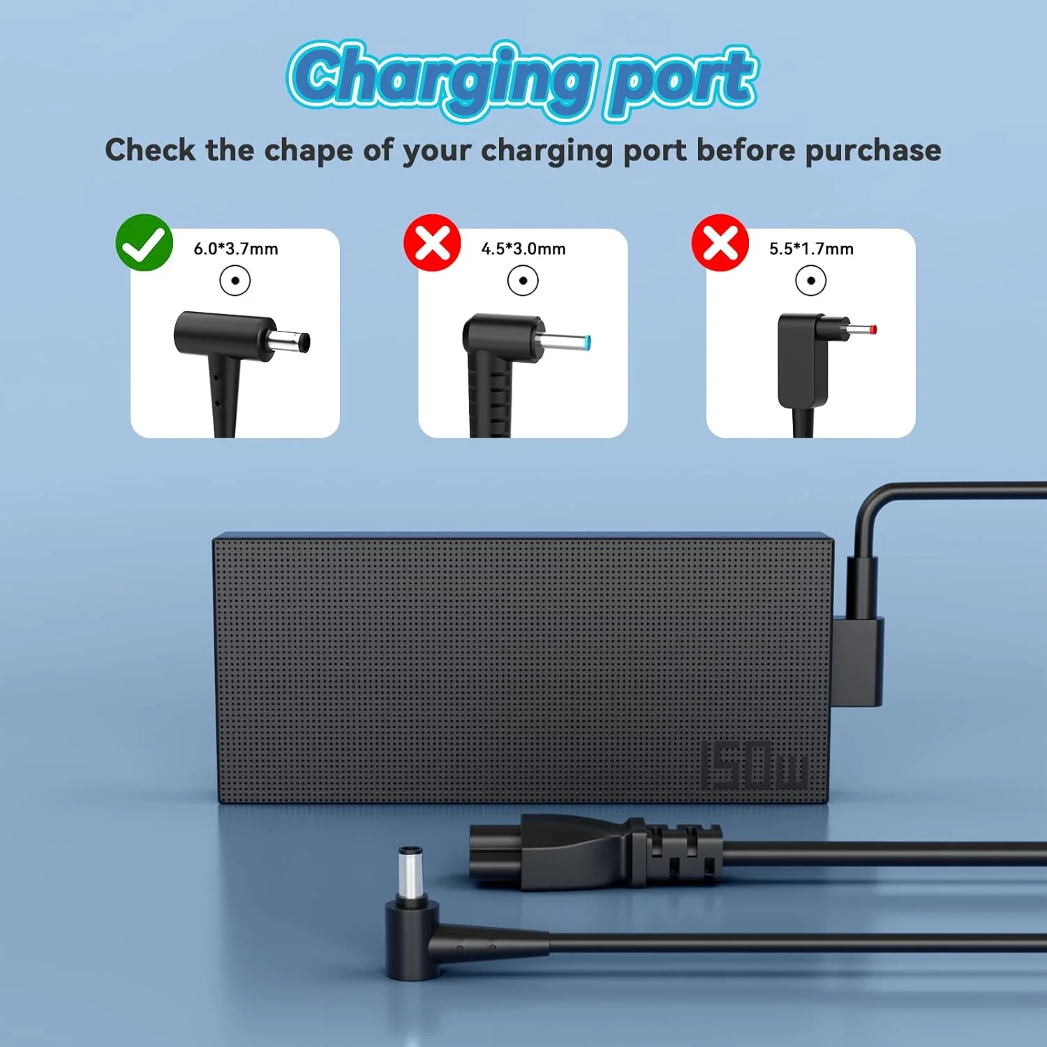 شارژر لپ تاپ 150W ADP-150CH B سازگار با ایسوس TUF Gaming A15 A17 F15 F17 FA506 FA706 FX505 FX705 FX506 FX706 FX766 FX505DT FX505GT Rog Strix G15 G17 G531 G731 G531GD G531GT G731GT