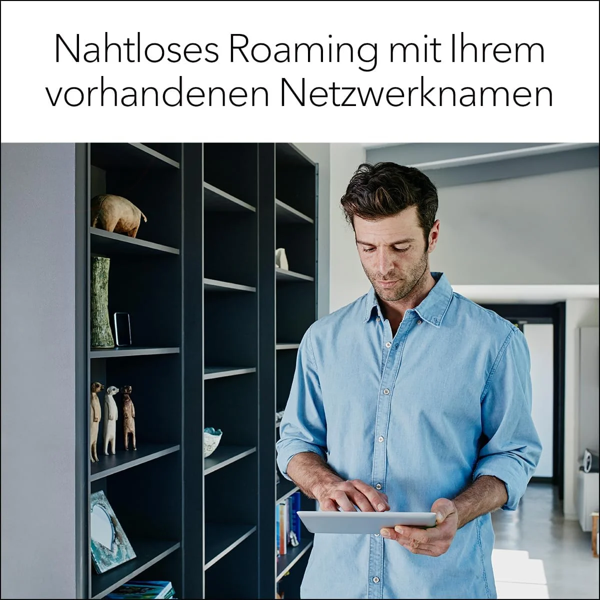 تکرار کننده مش وای فای 6 NETGEAR (EAX17) پوشش دهی تا 140 متر مربع و پشتیبانی از بیش از 20 دستگاه با تقویت کننده و تکرار کننده سیگنال بی سیم دو بانده AX3000 (حداکثر 3.0 گیگابیت در ثانیه) امنیت WPA و رومینگ هوشمند تکرار کننده مش وای فای 6 NETGEAR (EAX17) پوشش دهی تا 140 متر مربع و پشتیبانی از بیش از 20 دستگاه با تقویت کننده و تکرار کننده سیگنال بی سیم دو بانده AX3000 (حداکثر 3.0 گیگابیت در ثانیه) امنیت WPA و رومینگ هوشمند