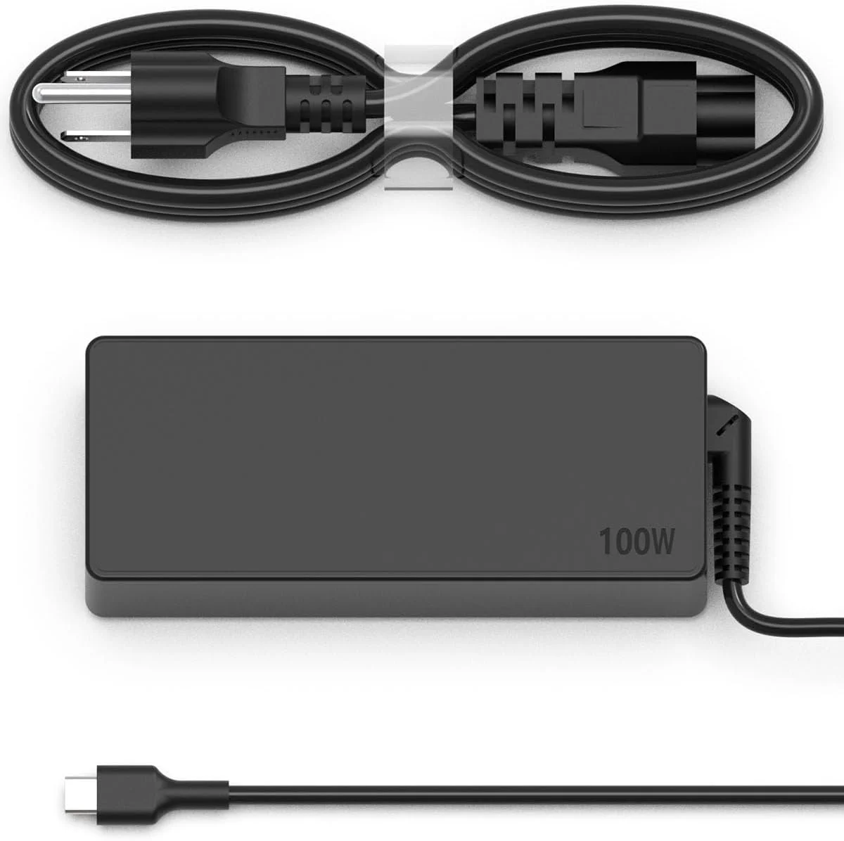 آداپتور برق 100 واتی USB-C جایگزین برای لپتاپهای مک بوک پرو، آیپد، اچپی، دل، لنوو، ایسوس، ایسر و تمام دستگاههای دارای پورت USB-C، شارژ سریع نوع C 100W 96W 90W 87W 65W آداپتور برق 100 واتی USB-C جایگزین برای لپتاپهای مک بوک پرو، آیپد، اچپی، دل، لنوو، ایسوس، ایسر و تمام دستگاههای دارای پورت USB-C، شارژ سریع نوع C 100W 96W 90W 87W 65W