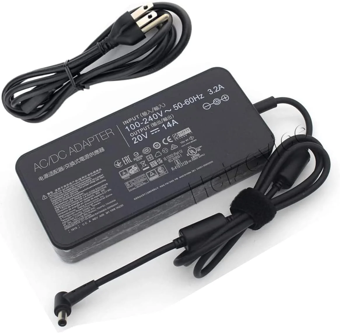 آداپتور شارژر برق 280 واتی 20 ولت 14 آمپر 6.0X3.7 میلی‌متری لپ‌تاپ برای ASUS ROG G703GX-EV017FR E5019T E5042T G703GS-WS71 WS74 G703GI E5036T E5011T E5001R G703GI WS91K XS98K