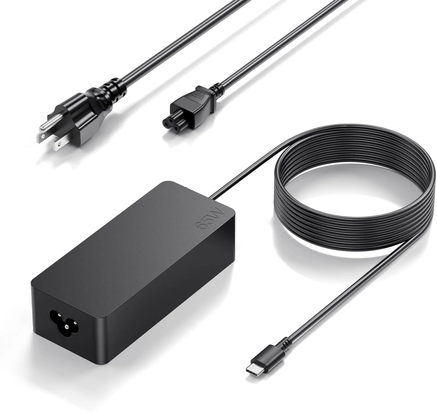 شارژر لپ‌تاپ USB-C 45W 65W مناسب برای ایسوس Vivobook 14 16، Zenbook A14 14 15 S13 S14 S16، ExpertBook P/B، ProArt PZ13، Chromebook، شارژ سریع PD، آداپتور برق AC Type C