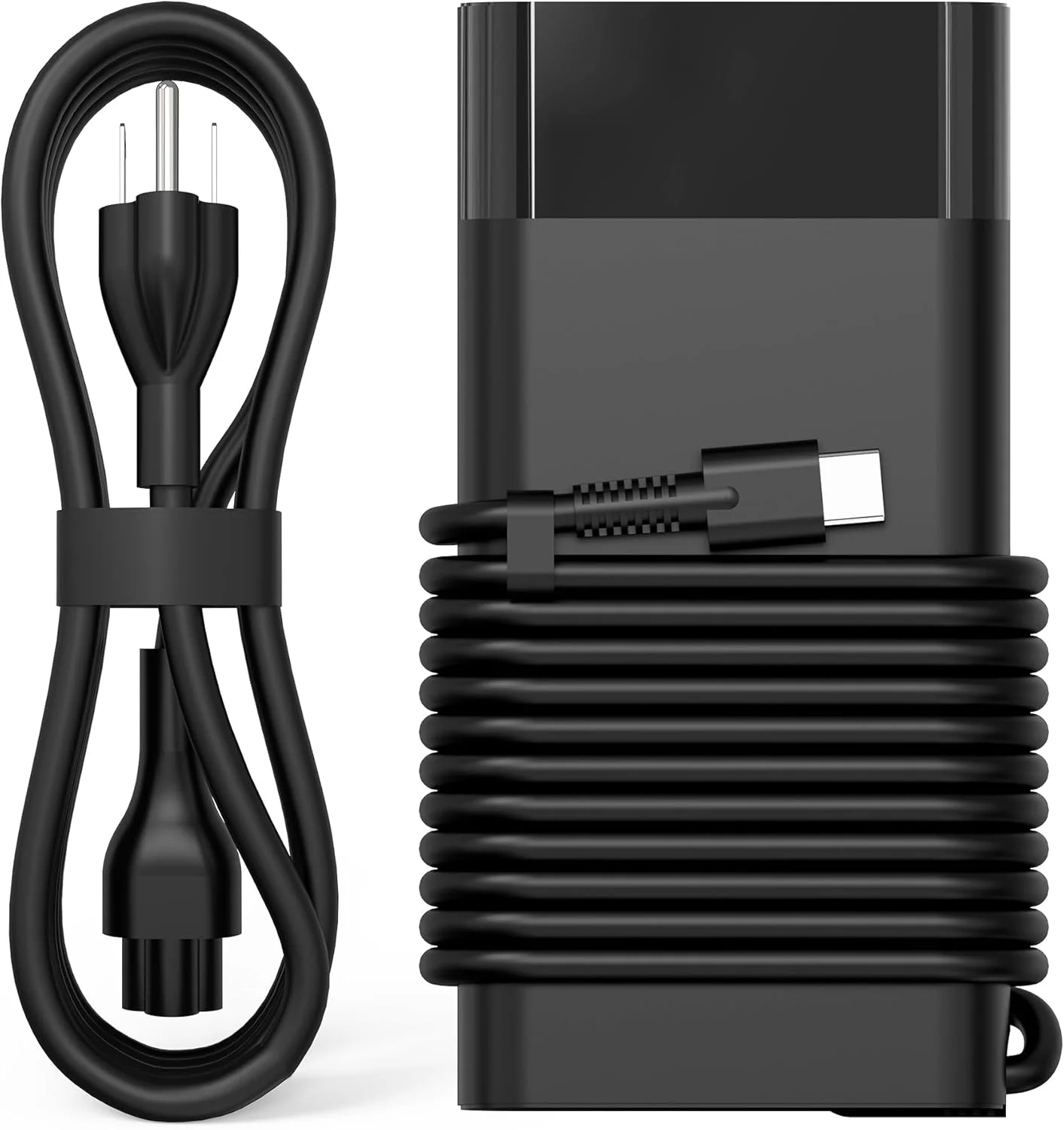 شارژر لپ تاپ 90 واتی USB C مدل 2025 سازگار با HP Spectre X360,EliteBook 1040 G4,904082-003 TPN-DA08 904144-850 L45440-003 2LN85AA#ABA 2LN85AA ADP-90FE آداپتور AC نوع C منبع تغذیه