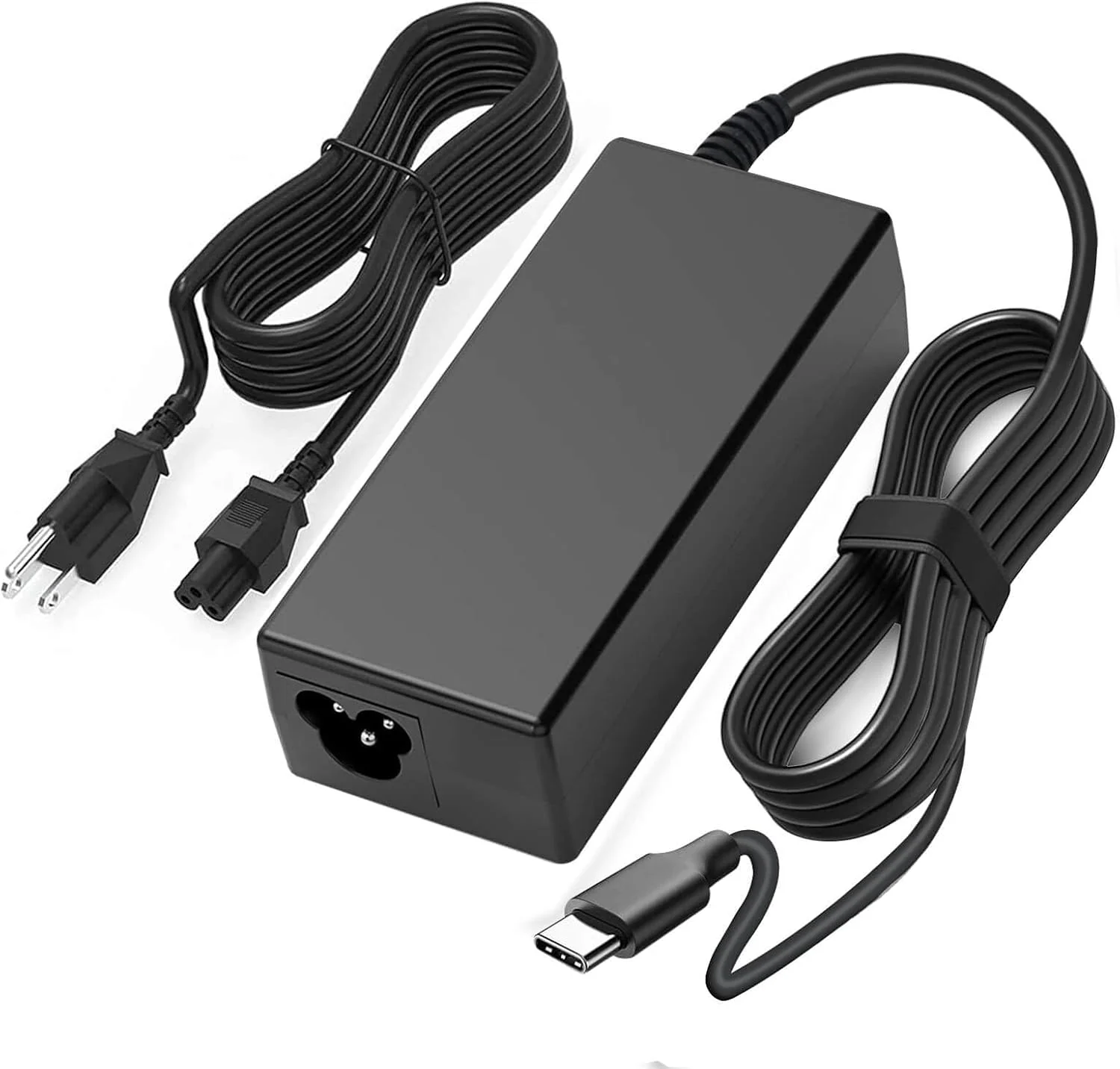 45W USB C for Chromebook Charger Replacement for HP, Acer, Lenovo, Dell, Asus, Samsung, Google USB C Laptop Charger Type C, HP Chromebook X360 11 13 14 14A Power Cord, Steak Deck