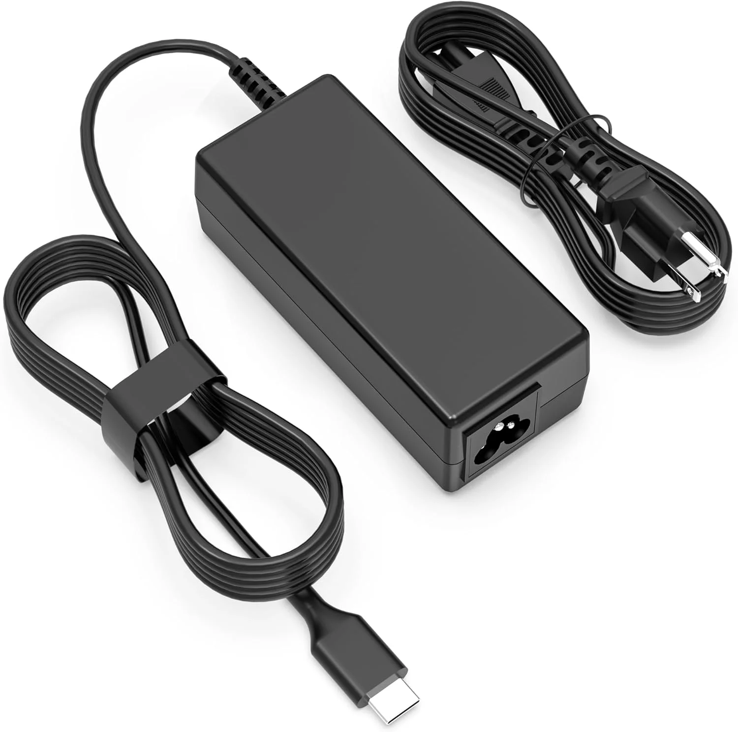 45W USB C Chromebook Charger Replacement for Hp Chromebook X360 11 13 14 14A HP Spectre X360 13 Dell, Lenovo, Acer, Asus, Samsung, Google School Chromebook Type C Laptop Charger Power Cord