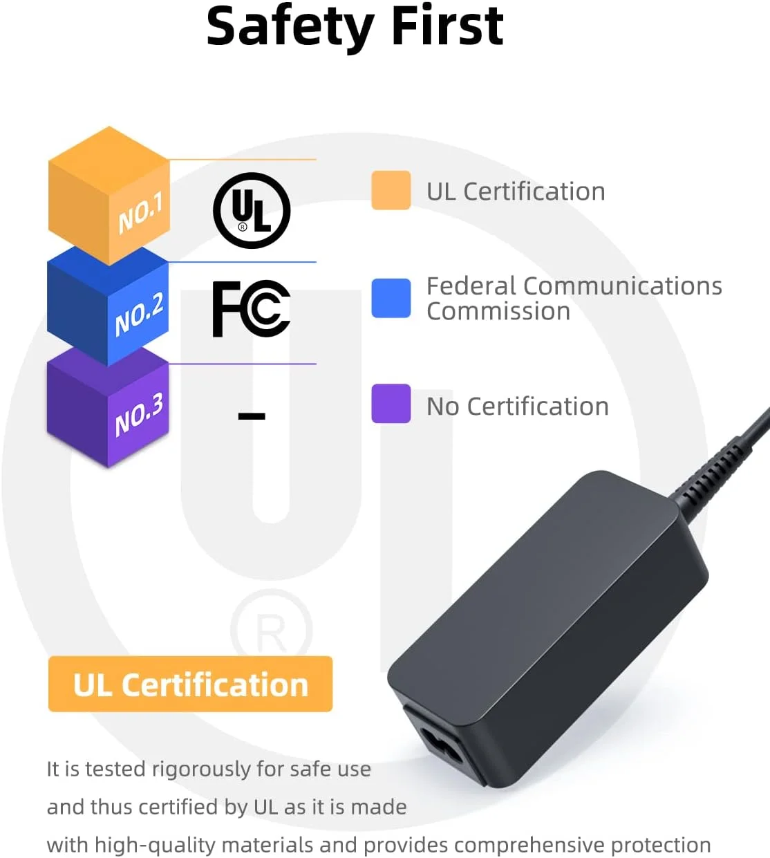 شارژر مناسب برای لپ‌تاپ ایسوس Chromebook C202S C202SA C202 C202SA-YS02 C202SA-YS01 (مناسب برای C202SA-YS04 با توان 40 وات نیست)، اتصال گرد، 33 وات