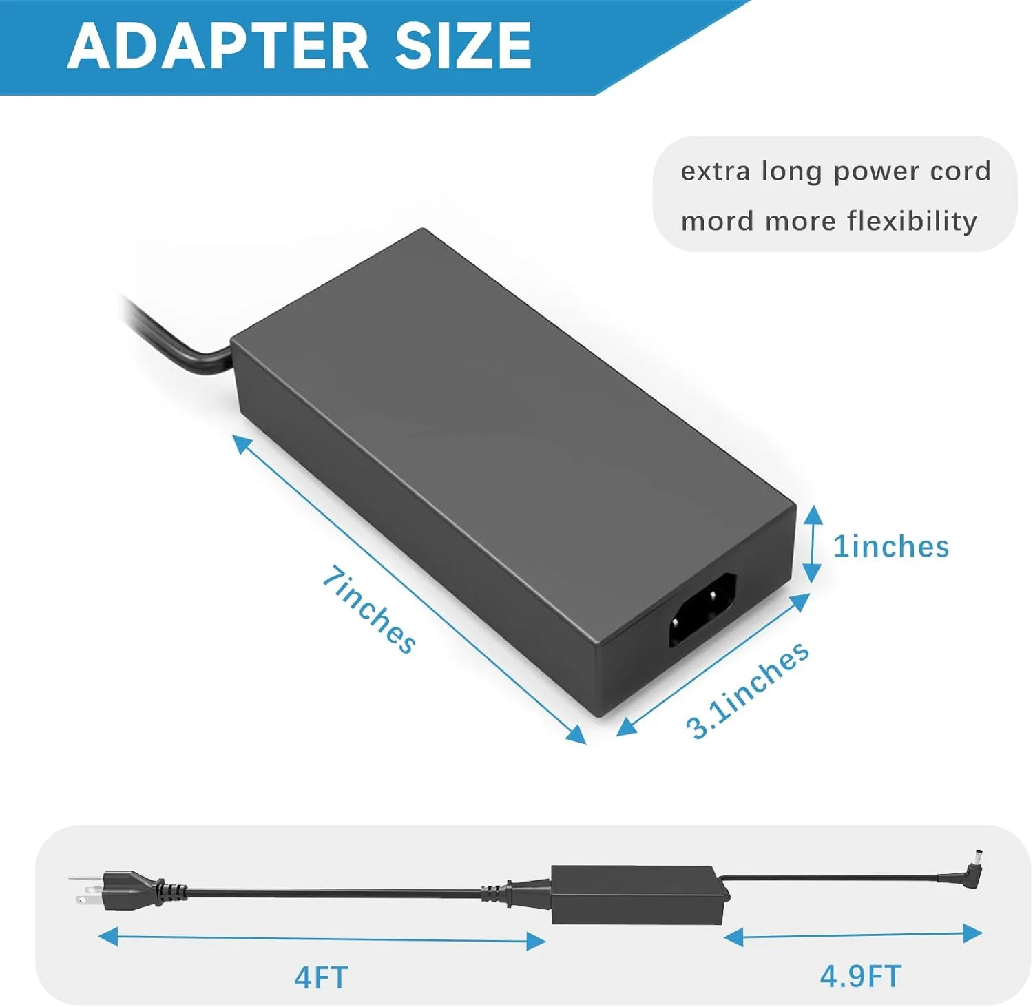 شارژر لپ تاپ 230 واتی HHZ سازگار با Asus ROG Zephyrus S GX531GM GX531GW GX701GX، آداپتور AC 19.5 ولت/11.8 آمپر ROG Strix GU501G GU501GM GU501 GU502GV GL704GM-DH74 GL703GM-DS74 سری گیمینگ شارژر لپ تاپ 230 واتی HHZ سازگار با Asus ROG Zephyrus S GX531GM GX531GW GX701GX، آداپتور AC 19.5 ولت/11.8 آمپر ROG Strix GU501G GU501GM GU501 GU502GV GL704GM-DH74 GL703GM-DS74 سری گیمینگ