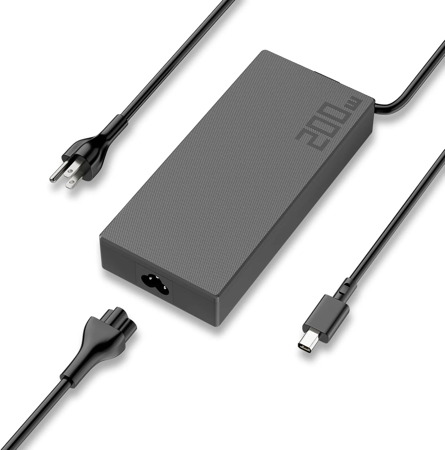 شارژر 200 واتی مناسب برای لپ‌تاپ‌های گیمینگ ایسوس ROG Zephyrus G16 G14 GA605 GU605 GU605MI GA403 ProArt P16 PX13 HN7306 H7606 Flow Z13 TUF A14 FA401 آداپتور برق ADP-200JB K