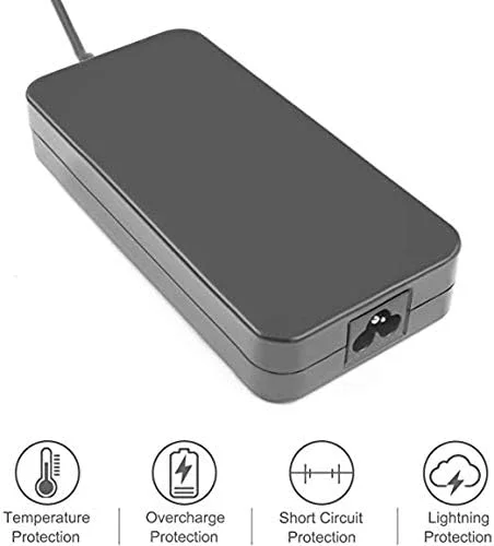 شارژر 150 واتی برای ایسوس ZenBook PRO 15 14 UX580GE UX580GD UX550GD UX550GE UX480FD UX450FD X570ZD Q536FD UX562FD UX562FDX به همراه کابل برق