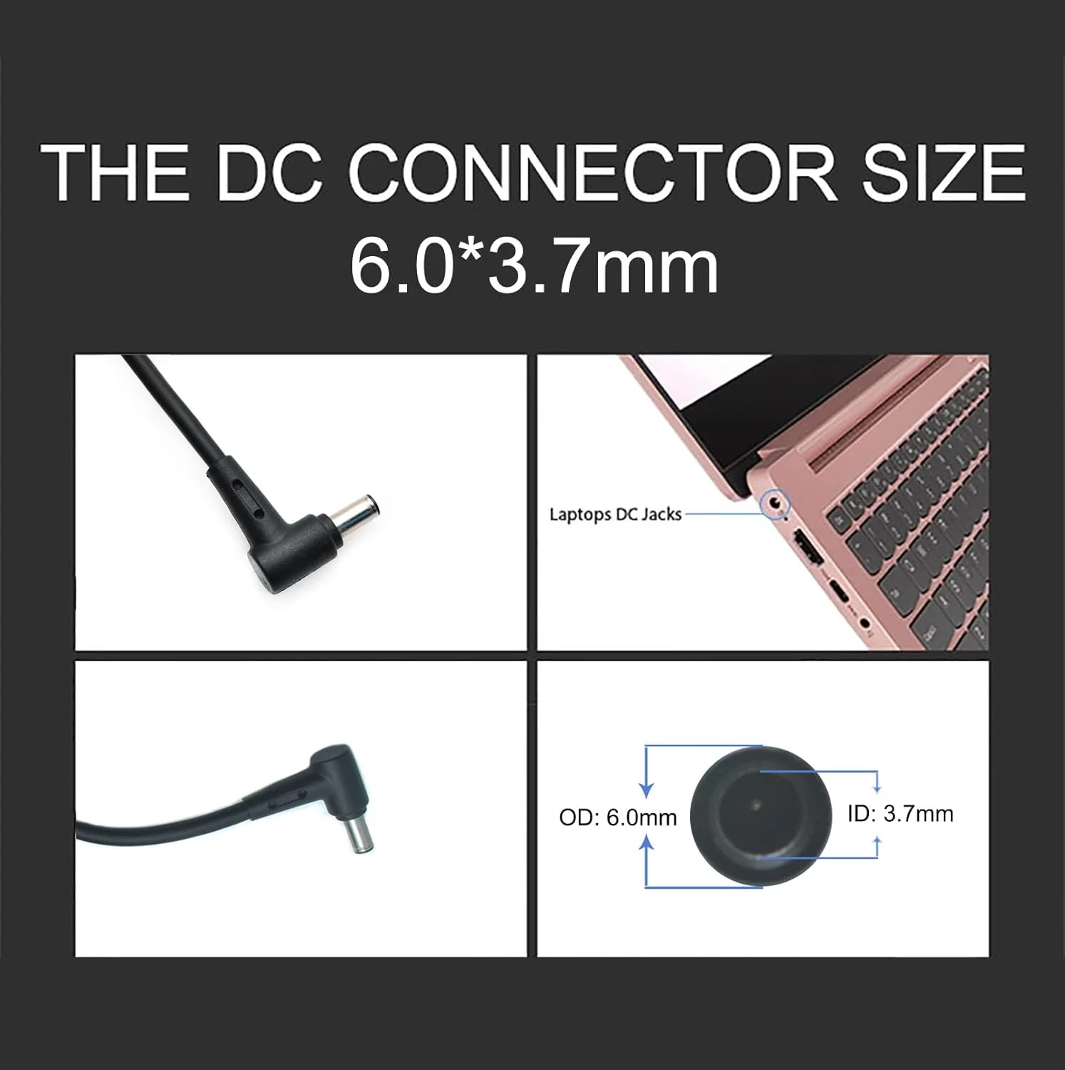 شارژر 20 ولت 10 آمپر ADP-200JB D برای ایسوس ROG Zephyrus G15 GA503RM، ایسوس TUF Dash F15 FX516PR، TUF Gaming A15 2021، F15 2021، F17 2021، شارژر لپ تاپ 200 وات