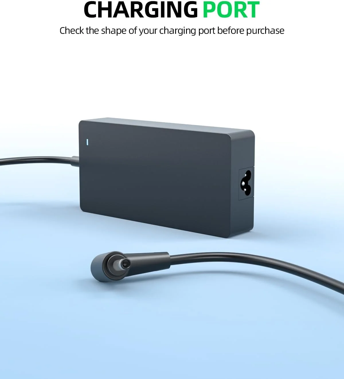 شارژر 180 واتی AC مناسب برای لپ تاپ های Asus Zenbook Vivobook UX550 UX550G UX580 UX535 UM535 X571G X571 K571 Q529 Q539