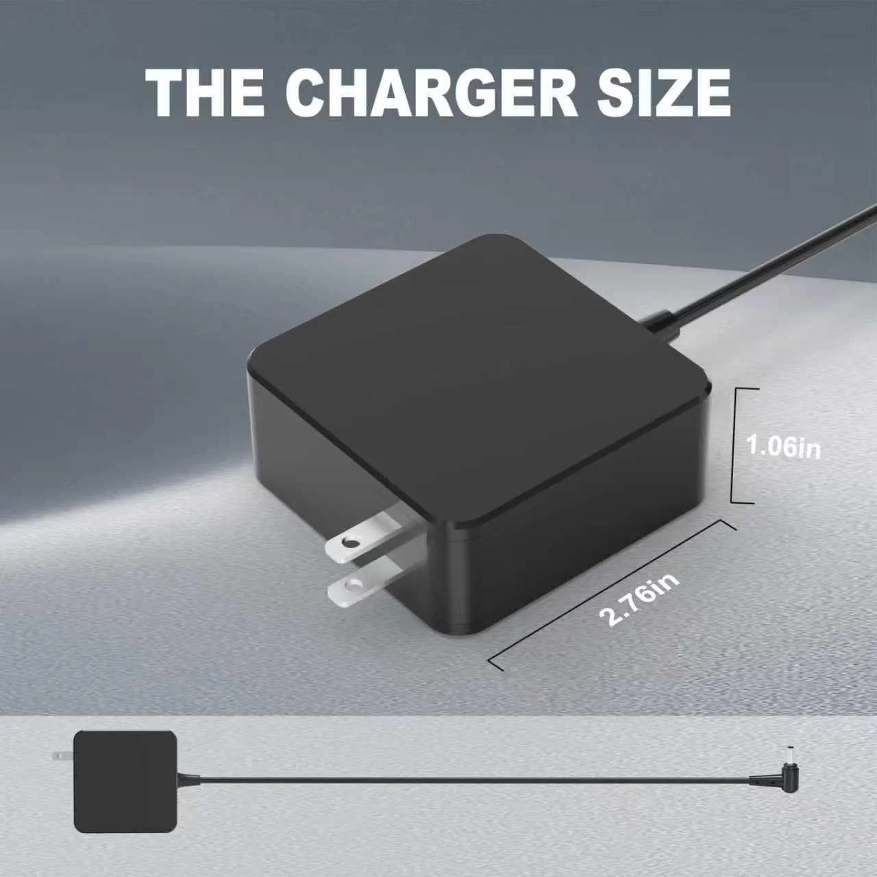 شارژر 65 وات 45 وات 33 وات برای لپ تاپ های ایسوس ویووبوک X515 X515J X515E X515JA X515JP X515EA X515M X515MA به همراه کابل برق