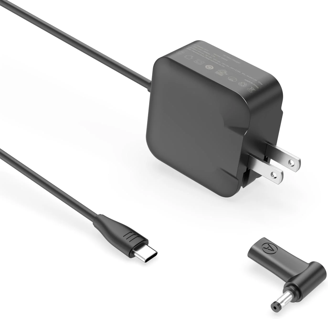 شارژر 65 واتی 45 واتی AC مناسب برای Asus Vivobook Go Flip 11 14 17 L210M L410M L510M E410M E510M E210M M712D TP412F X712J، مناسب برای Zenbook Flip 14 15 Q508 Q507 Q407I Q406D آداپتور برق لپ تاپ