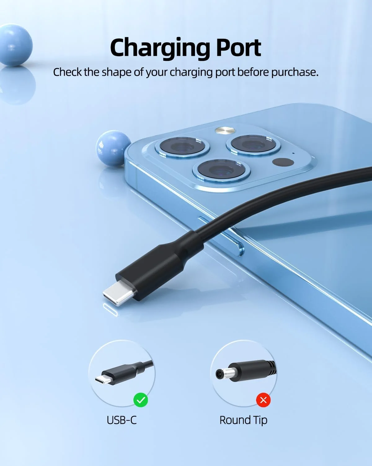 شارژر 100 واتی تایپ C مناسب برای لپ تاپ های Asus Vivobook S 14 15 16 OLED مدل های M5406UA S5406MA M5506UA S5506 M5606UA S5606MA