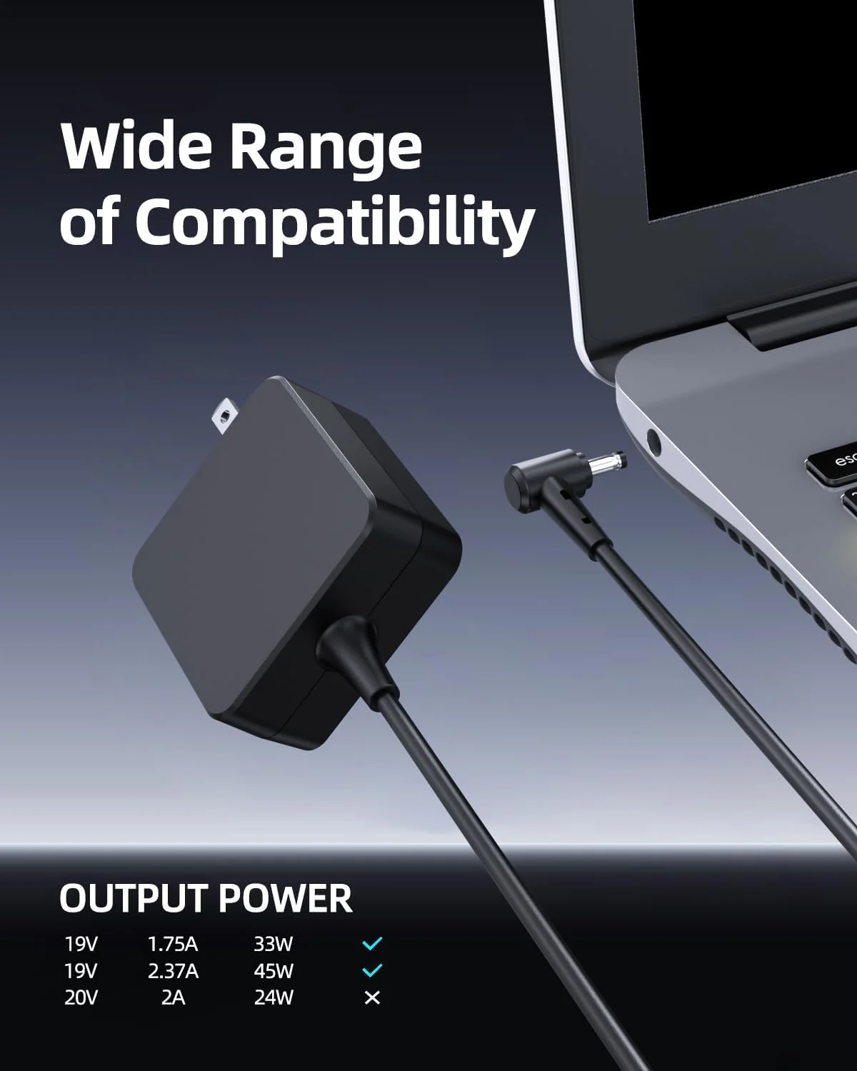 شارژر 33 واتی AC مناسب برای لپ تاپ های Asus Vivobook go 11 14 L210M L210MA L210 L410M L410MA L410 L510MA L510M L510 L410MA L210MA-DB01 L410MA-DB02 شارژر 33 واتی AC مناسب برای لپ تاپ های Asus Vivobook go 11 14 L210M L210MA L210 L410M L410MA L410 L510MA L510M L510 L410MA L210MA-DB01 L410MA-DB02