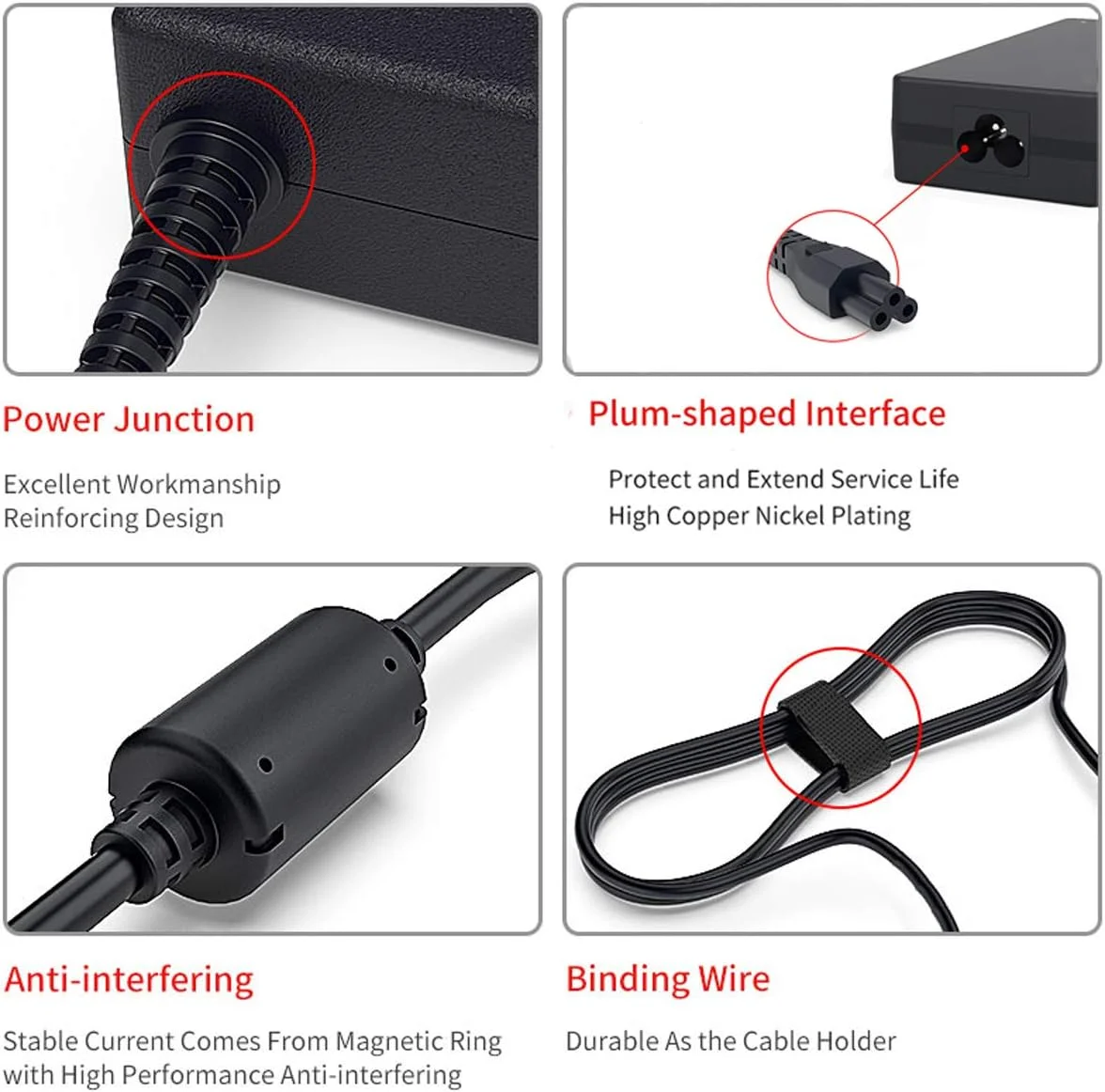 شارژر 120 واتی 19 ولت 6.32 آمپر سازگار با لپ تاپ های Asus ROG GL551J GL552VW GL553V GL752VW GL753VE N550JK N550JX ZX53VW FX53VD G56JK N56JR PA-1121-28 A15-120P1A