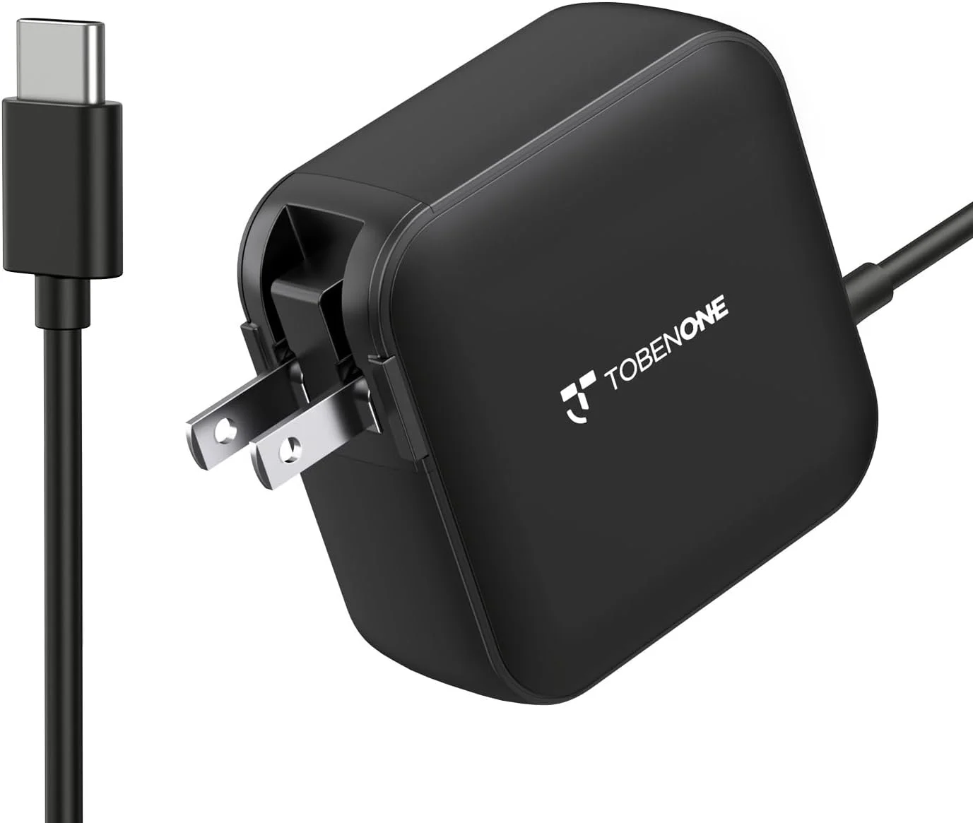 شارژر لپ تاپ 100 واتی USB C، آداپتور منبع تغذیه جهانی GaN III، شارژر سریع تاشو PD3.0 برای مک بوک پرو/ایر، اچ پی، لنوو، ایسوس، استیم دک و تمام دستگاه های Type C (کابل 1.5 متری)