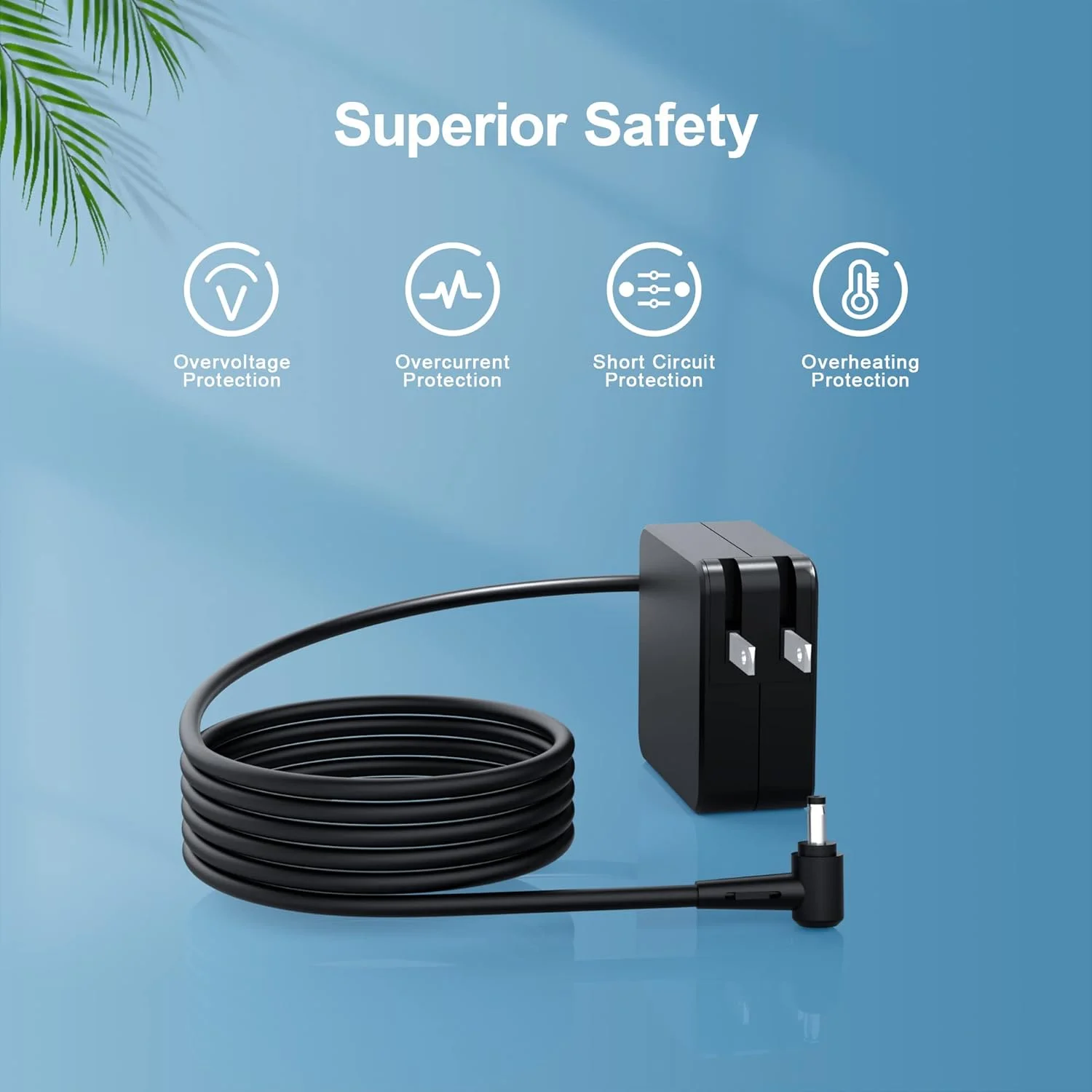 شارژر AC مناسب برای ایسوس Chromebook Imaginebook 14 MJ401T MJ401 MJ401TA MJ401TA-BM3N5 نوت بوک لپ تاپ Chromebook 14 اینچی FHD آداپتور منبع تغذیه