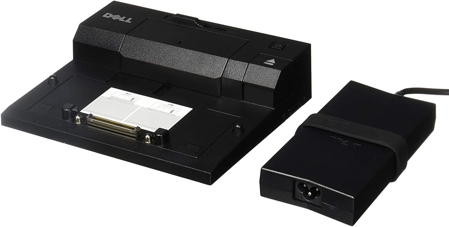 تکرار کننده پورت Dell PR03X E-Port با USB 3.0 و آداپتور برق 130 واتی (بازسازی شده)