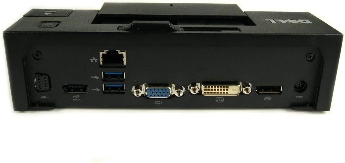 تکرار کننده پورت Dell PR03X E-Port با USB 3.0 و آداپتور برق 130 واتی (بازسازی شده) تکرار کننده پورت Dell PR03X E-Port با USB 3.0 و آداپتور برق 130 واتی (بازسازی شده)