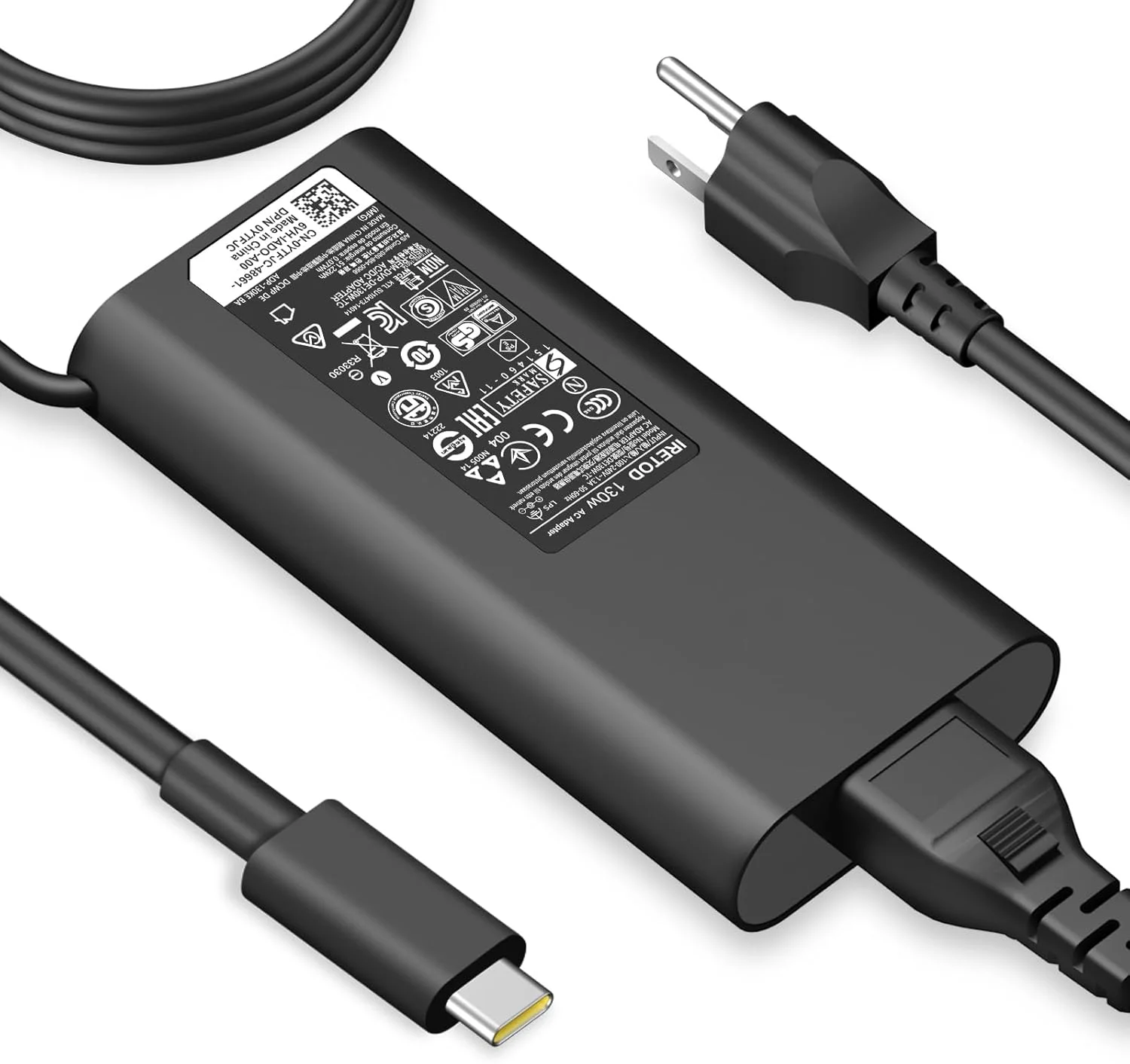 شارژر سازگار با لپ تاپ دل 130 وات 90 وات 65 وات 45 وات USB C آداپتور برق سریع