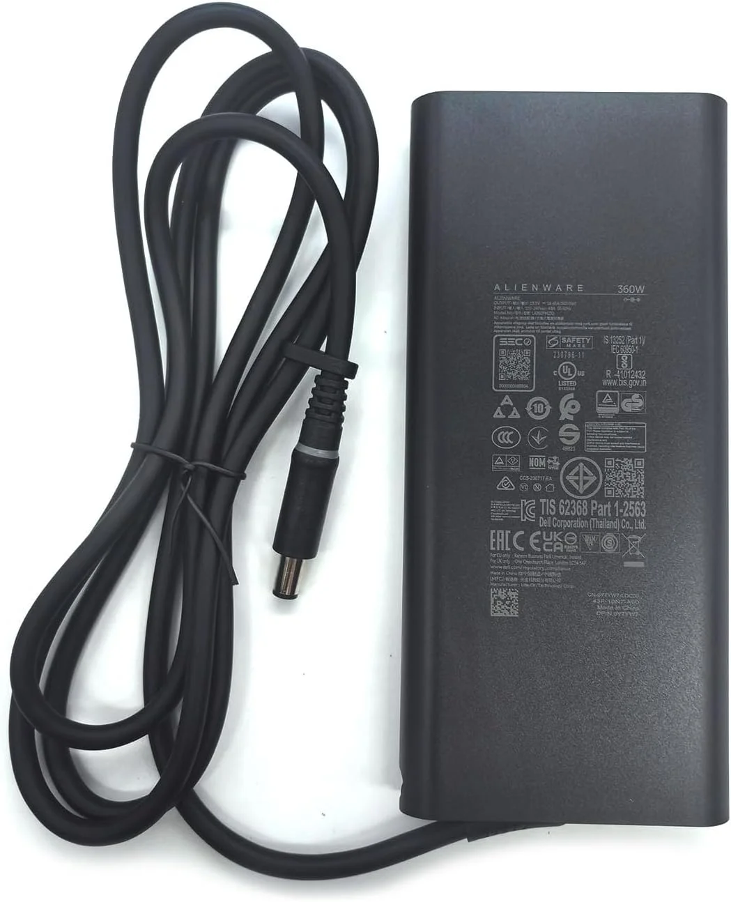 شارژر لپ تاپ دل Alienware GAN 360W با نوک بشکه ای 7.4 میلی متری، آداپتور AC مدل Aliemware M18 R2 X16 R2، مشکی، LA360PM230 شارژر لپ تاپ دل Alienware GAN 360W با نوک بشکه ای 7.4 میلی متری، آداپتور AC مدل Aliemware M18 R2 X16 R2، مشکی، LA360PM230