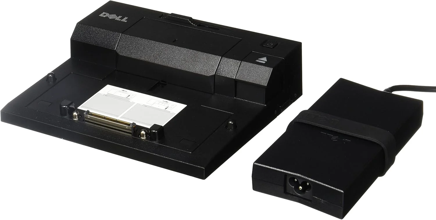 درگاه توسعه دهنده Dell Pro3x USB 2.0 E-Port به همراه آداپتور برق 130 واتی (مشکی) (SPR II 130)