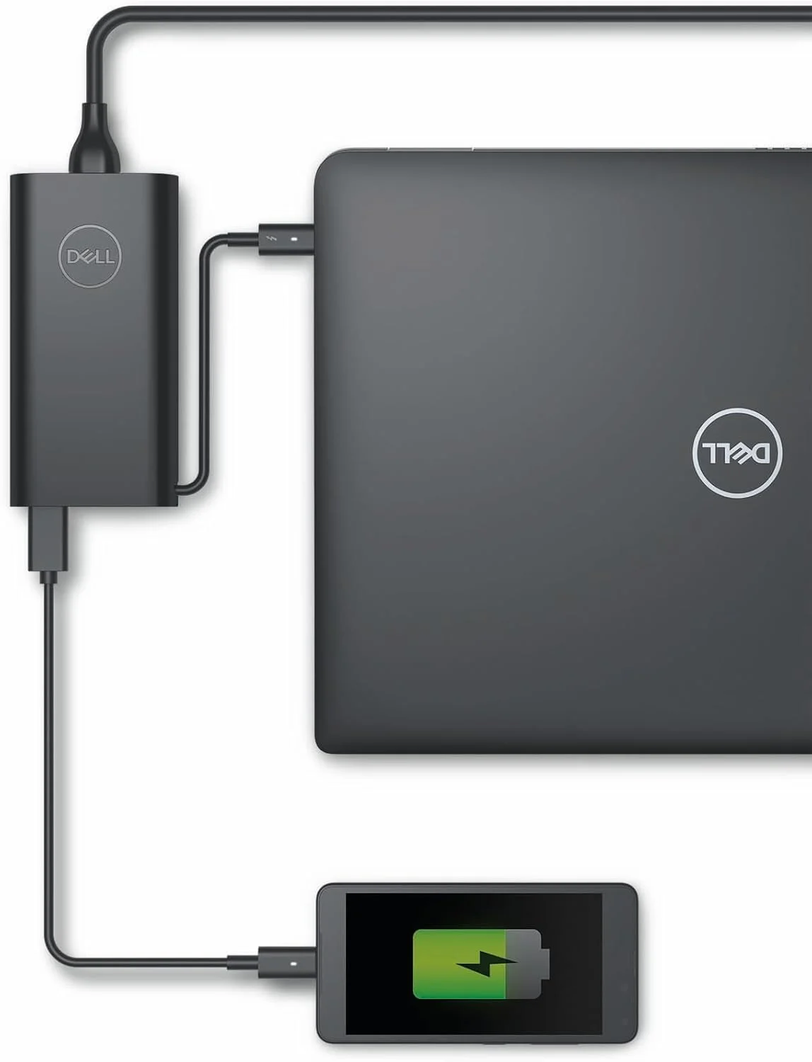 آداپتور 90 واتی USB-C دل برای Latitude 7420, 5289 2-in-1, XPS 17 (9710), Precision 5760, Latitude Chromebook 14 7410 2-in-1