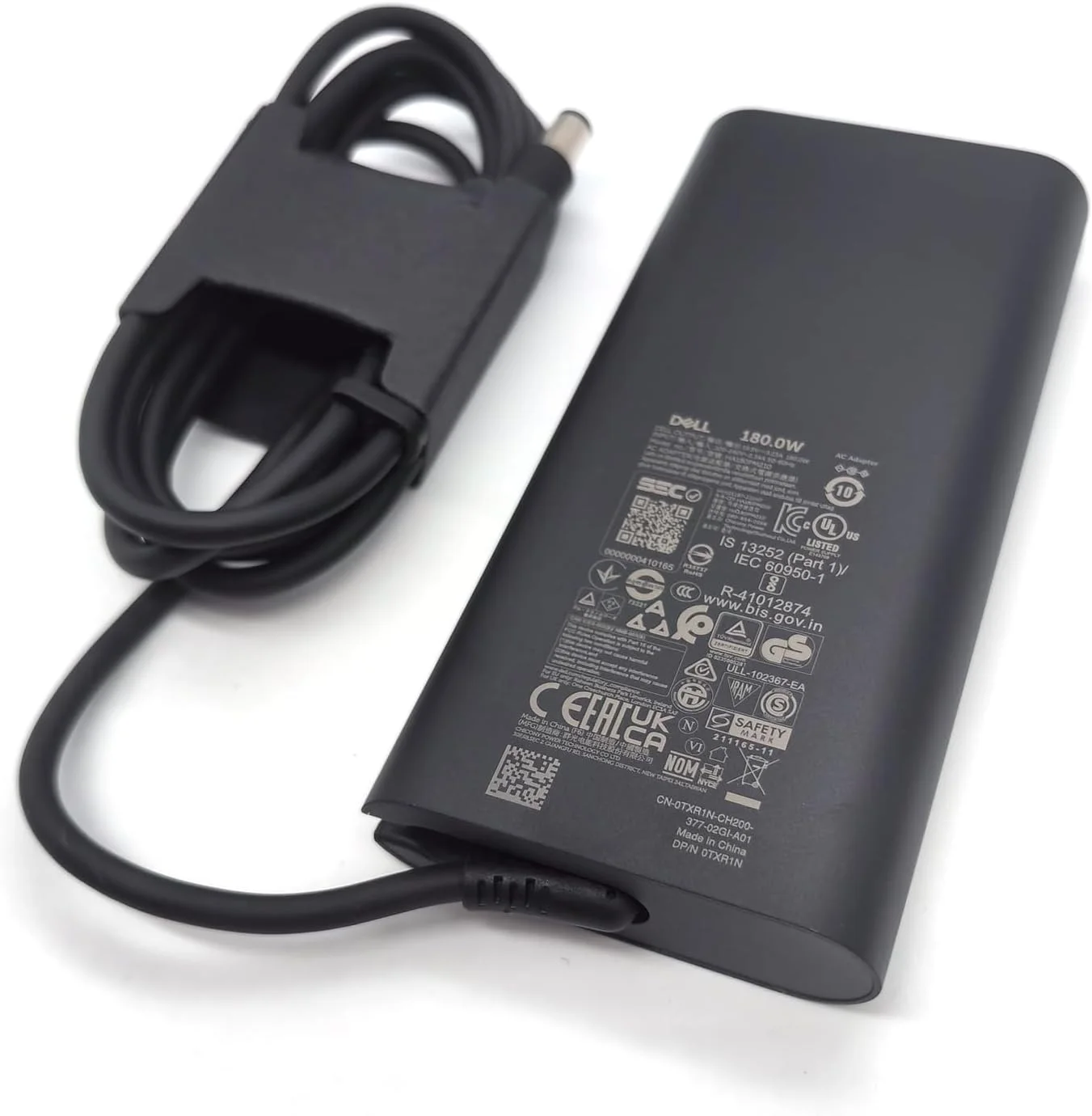 شارژر لپ تاپ 180 واتی Dell با سر لوله ای 7.4 میلی متری، آداپتور AC برای Precision 7680 7670 7770 7780، مشکی، HA180PM210 شارژر لپ تاپ 180 واتی Dell با سر لوله ای 7.4 میلی متری، آداپتور AC برای Precision 7680 7670 7770 7780، مشکی، HA180PM210