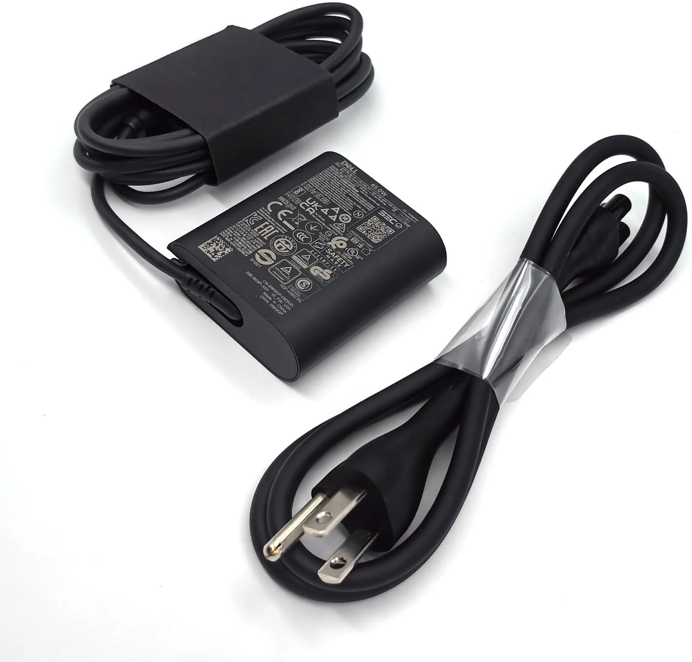 آداپتور شارژر لپ تاپ دل 45 وات USB Type C، شارژر XPS 9315 2-in-1، شارژر XPS 9315 AC، مشکی، DA45NM210