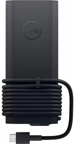 آداپتور باریک 130 واتی USB-C دل، خروجی 5V/9V/15V/20V، کابل برق 90 سانتی‌متری