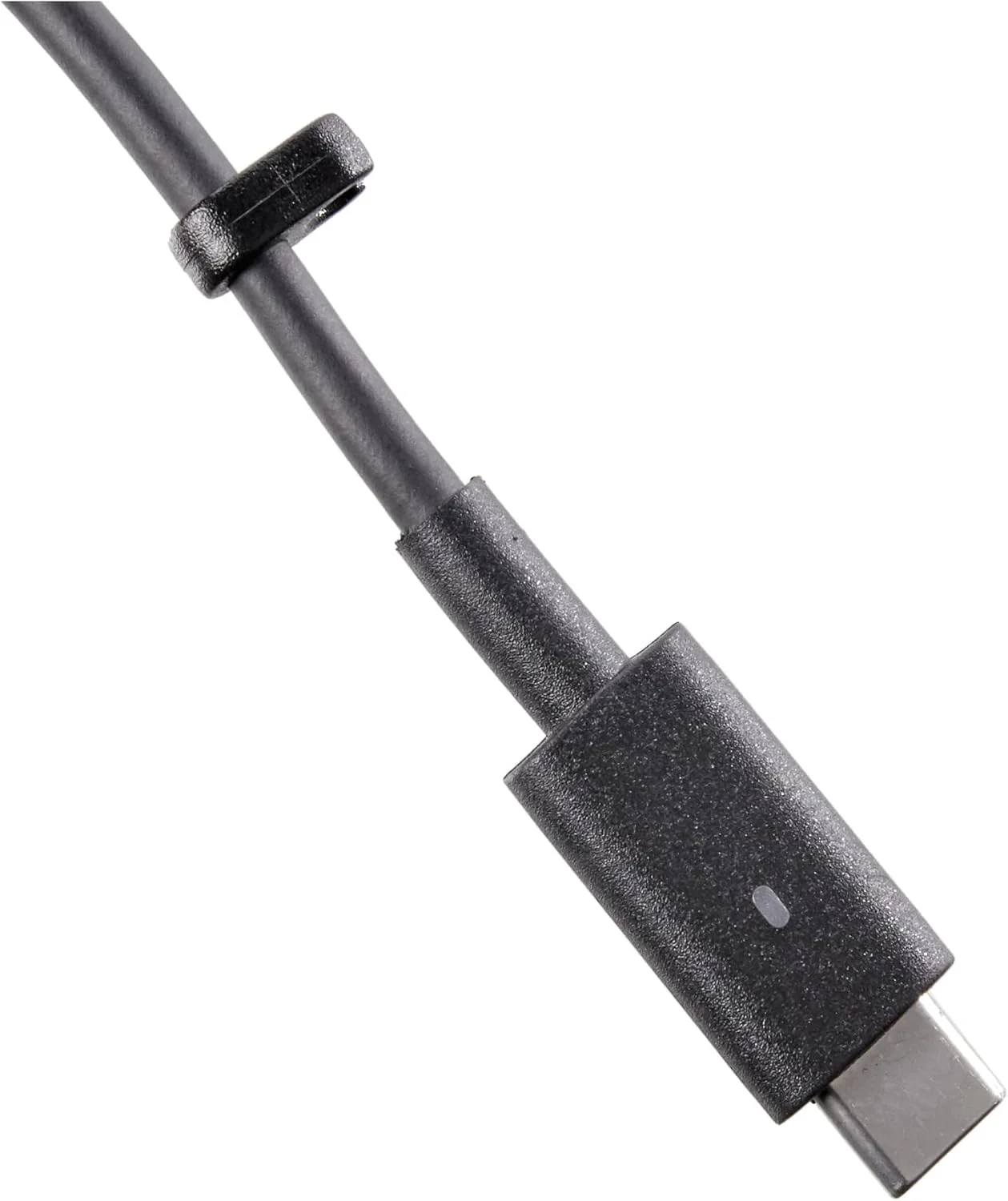 شارژر لپ تاپ باریک 45 واتی Dell USB-C، آداپتور برق Type-C، آداپتور AC با سیم 1 متری، قطعات OEM - مشکی